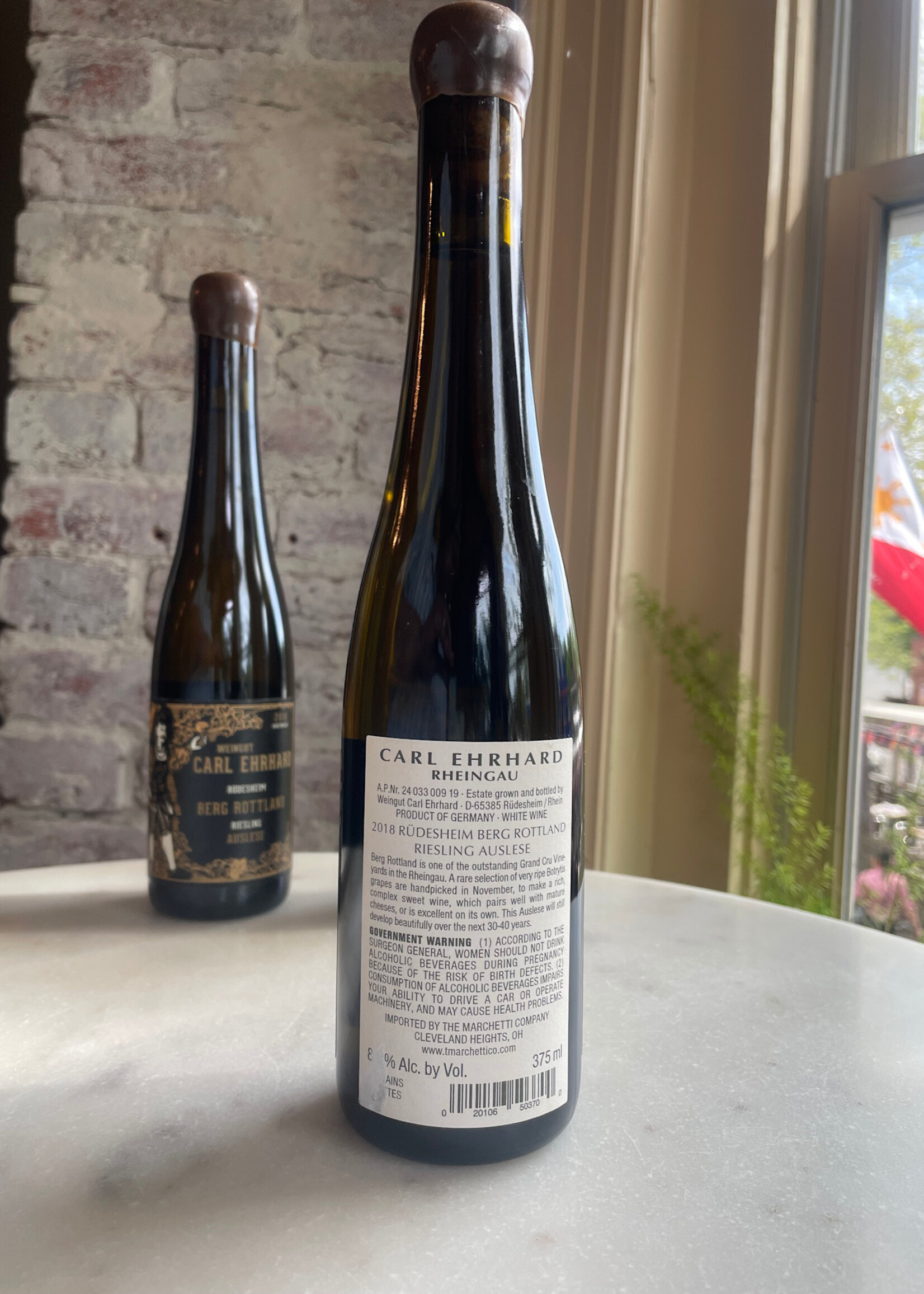 Weingut Carl Ehrhard, Auslese, Rheingau, Germany 2018 375ml