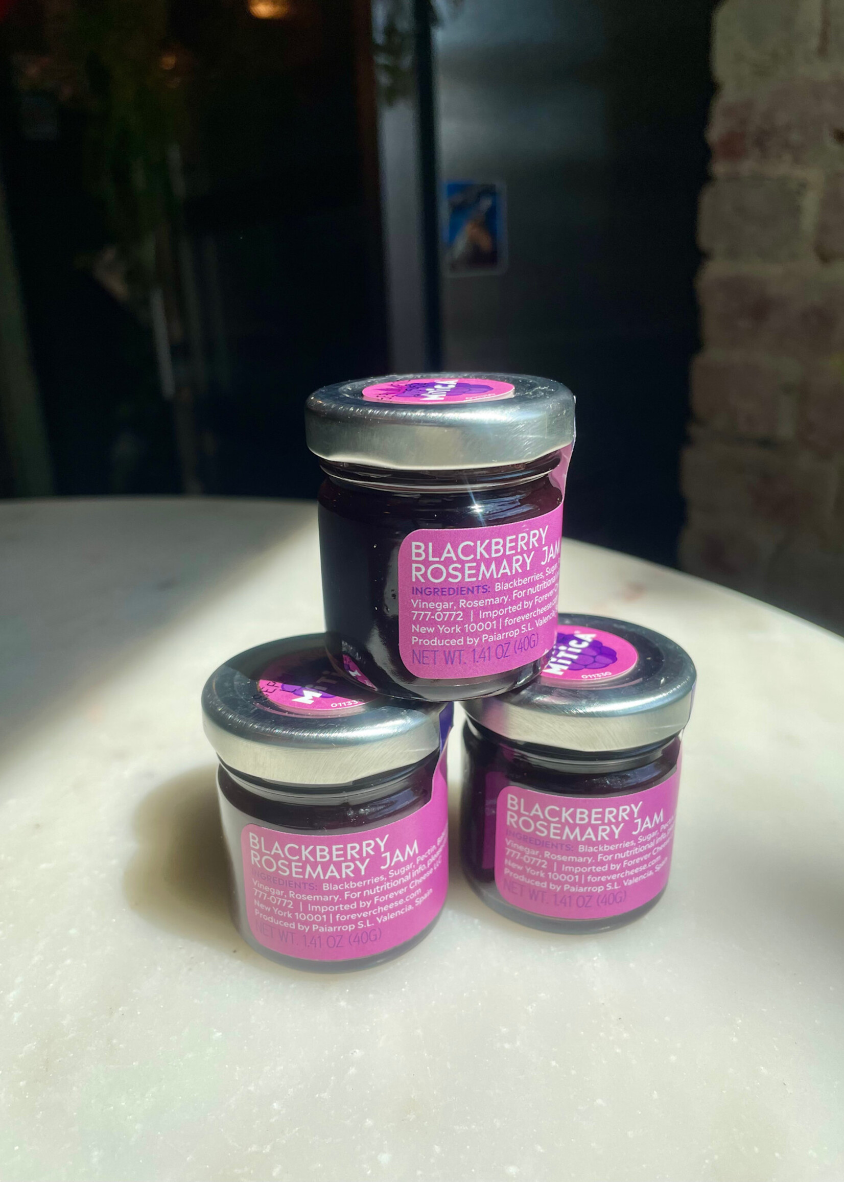 Mitica Blackberry Rosemary Mini Jam 1.41oz (40g)