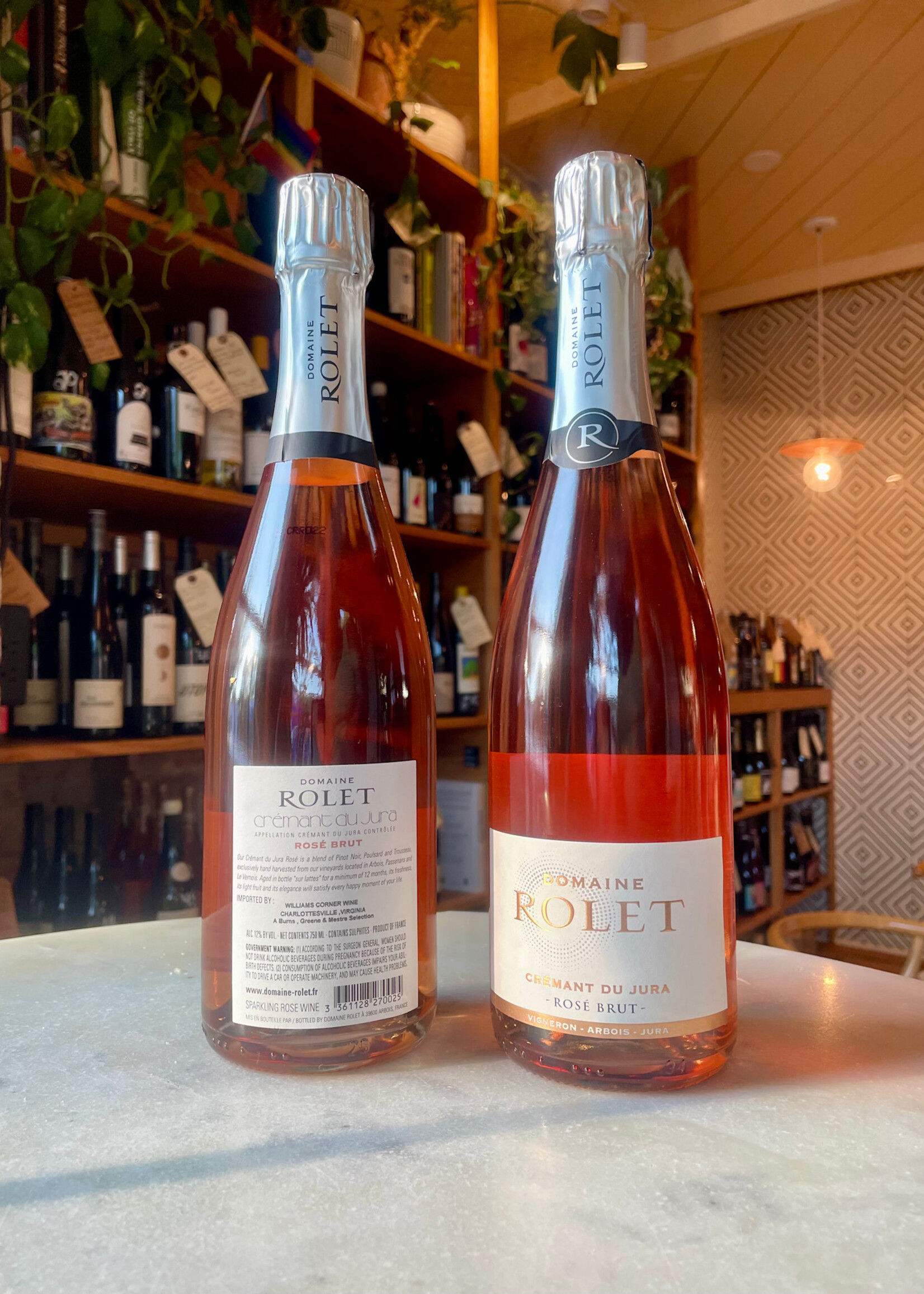 Domaine Rolet Crémant du Jura Rosé Brut, France NV