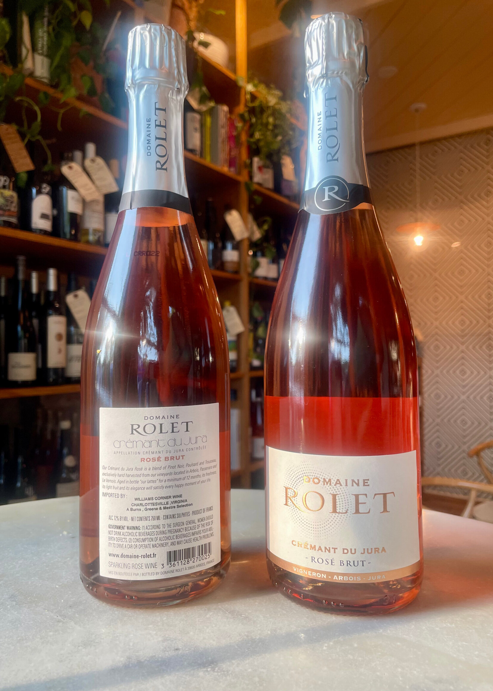 Domaine Rolet Crémant du Jura Rosé Brut, France NV