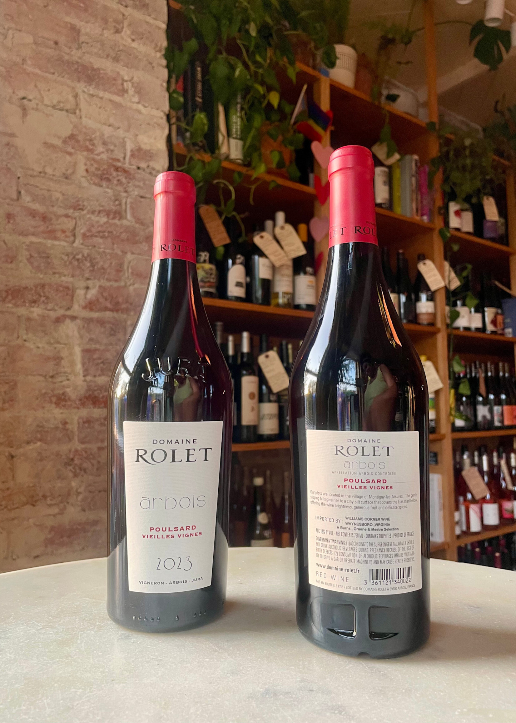 Domaine Rolet Pere & Fils Arbois Rouge Poulsard Vieilles Vignes, Jura, France 2023