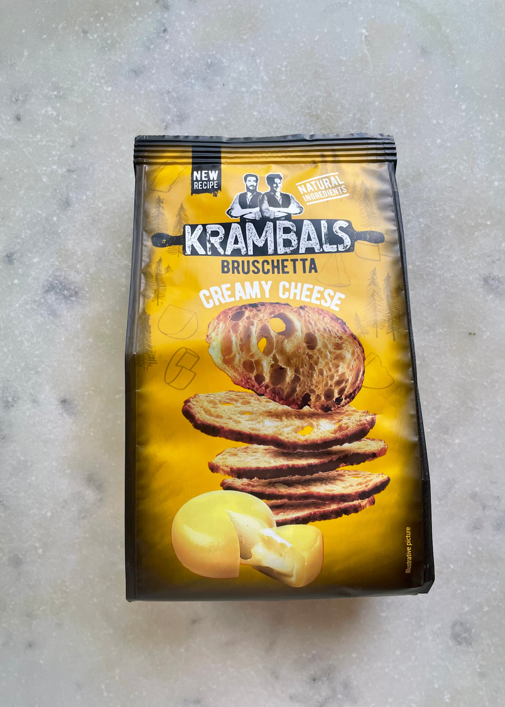 Krambals Creamy Cheese Bruschetta Crisps 2.47oz