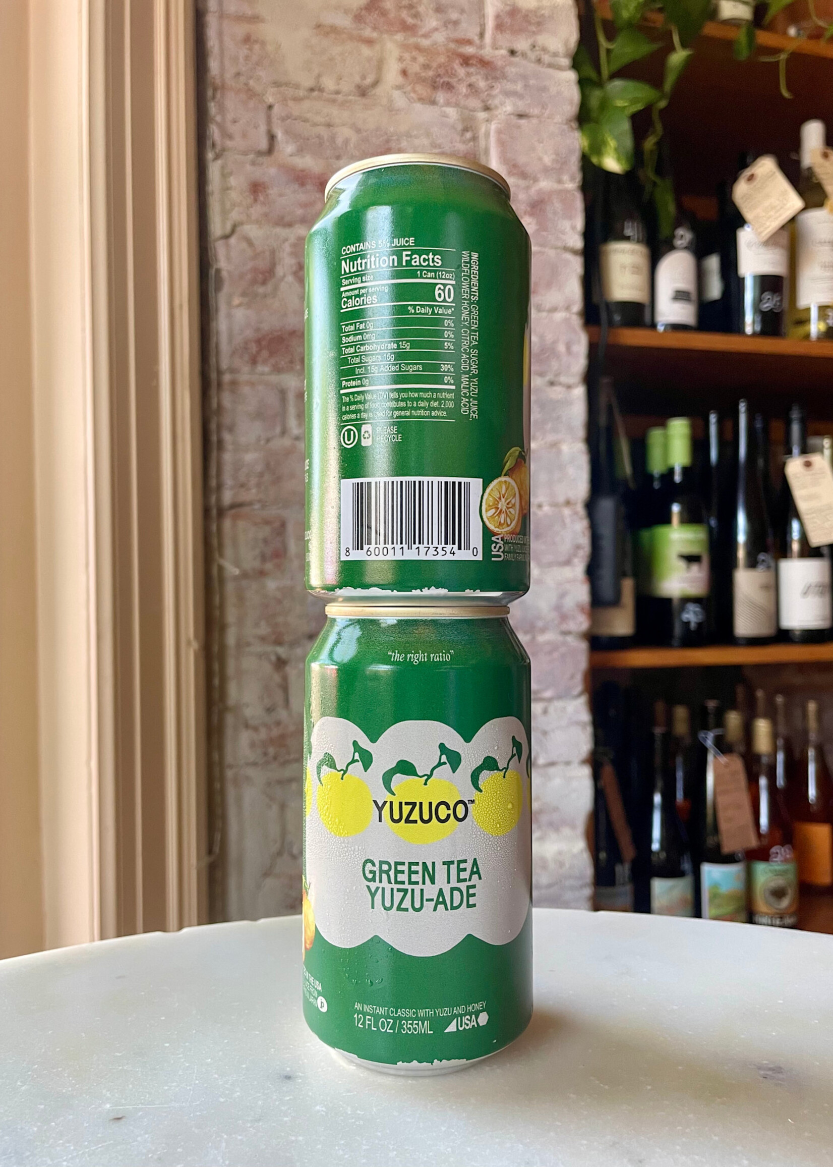 Yuzuco Green Tea Yuzu-ade 12 fl oz (355ml)