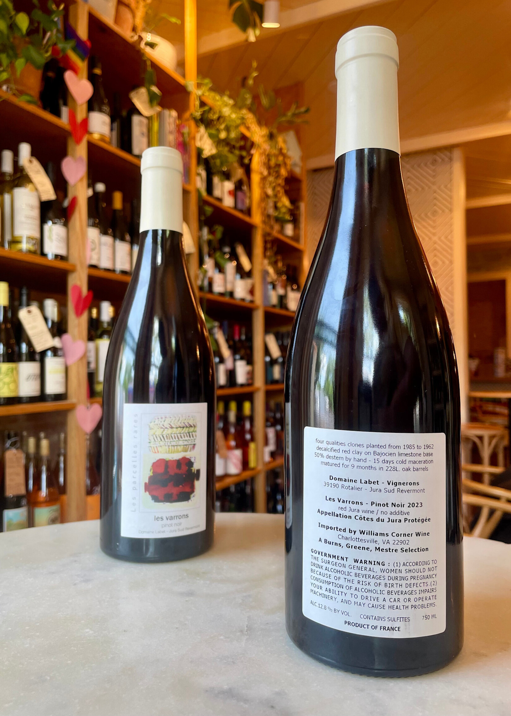 Domaine Labet Cotes du Jura Pinot Noir, “Les Varrons” Côte de Jura, France