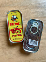 Rizzoli Anchovy Fillets in Spiced Sauce 3.17oz (90g)