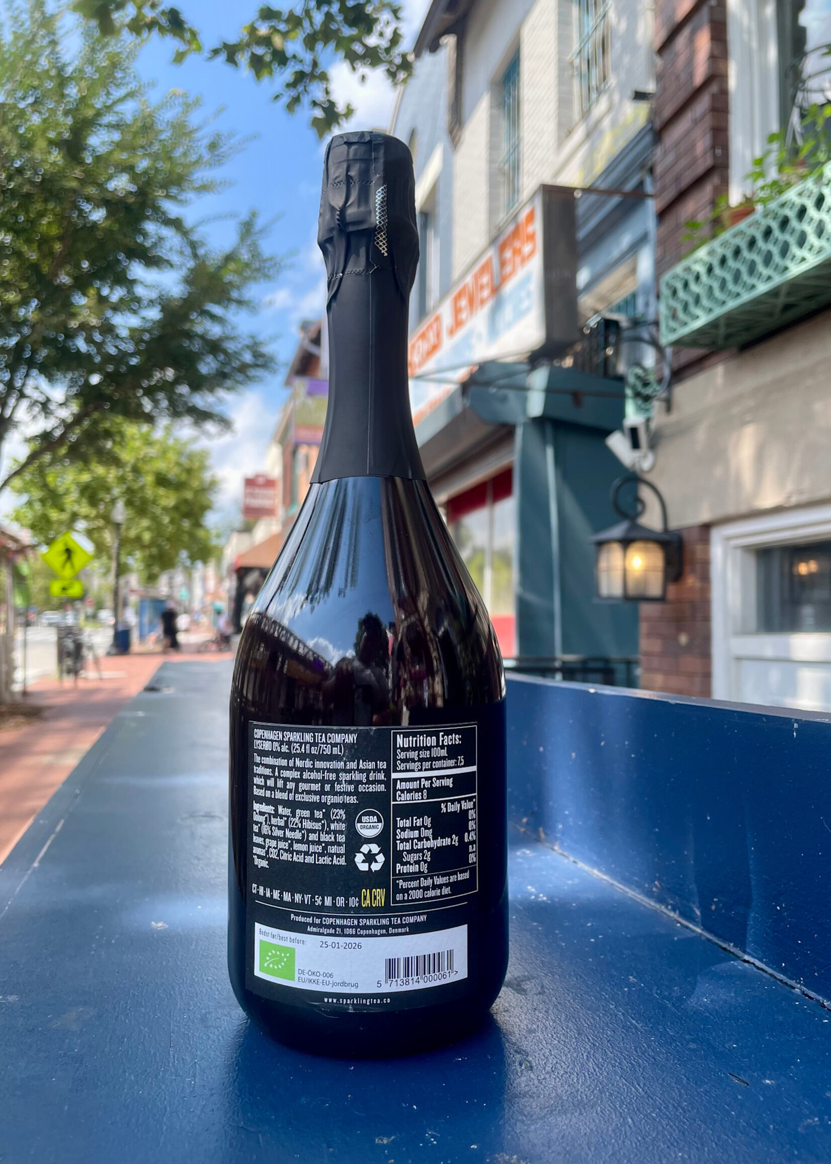 Copenhagen Sparkling Tea Company, Lysegrød, Silver Needle/Oolong/Hibiscus 750ml