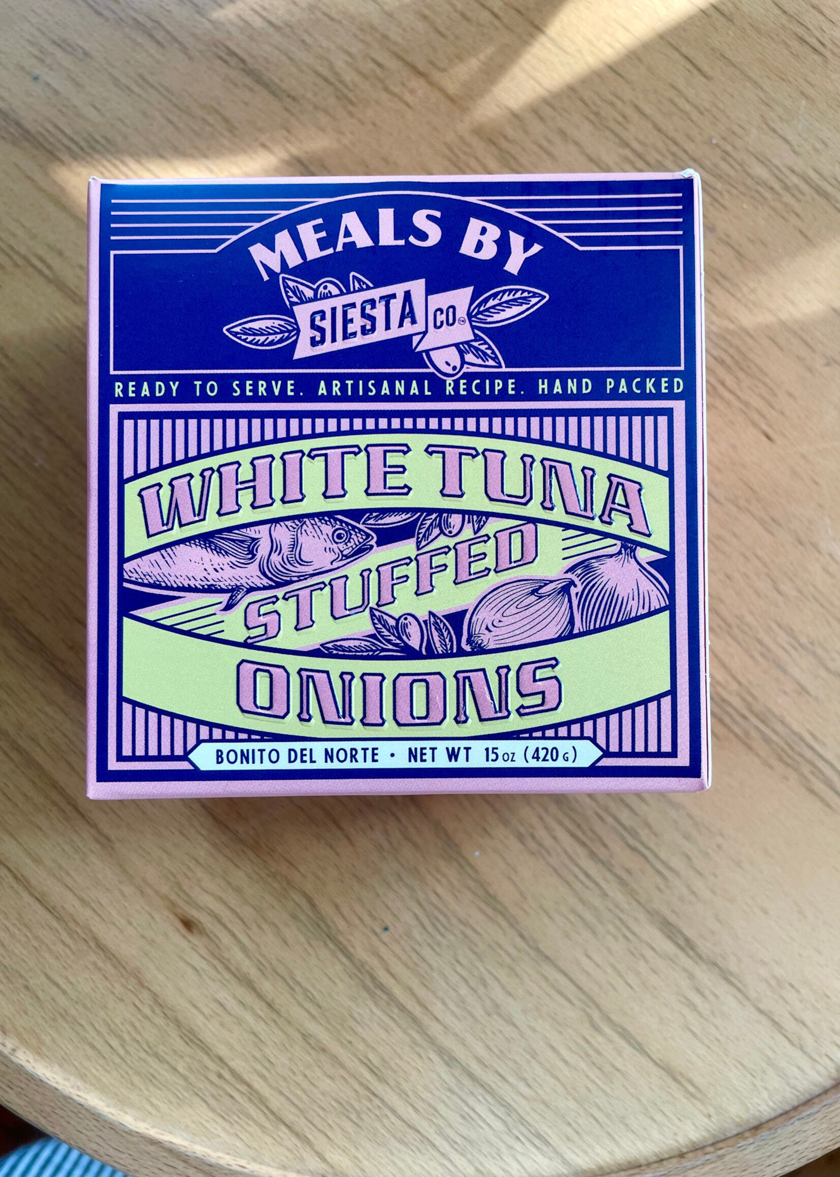 Siesta Co, White Tuna stuffed Onions 15oz