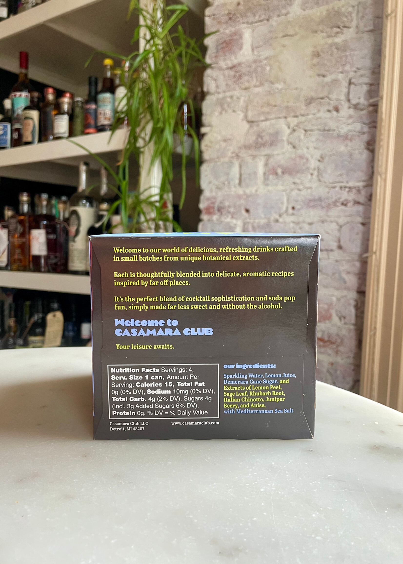 SINGLE Casamara Club, Onda, Detroit, Michigan 355ml (12 fl oz)