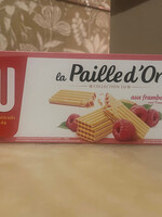 Paille d’Or Raspberry Cookies