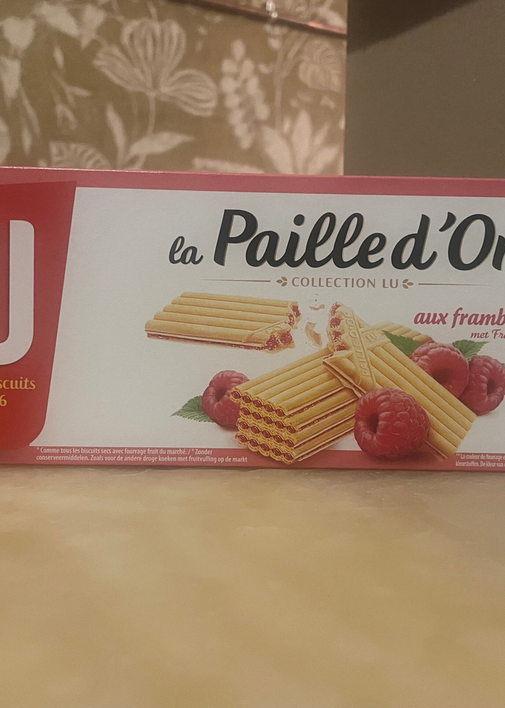 Paille d’Or Raspberry Cookies