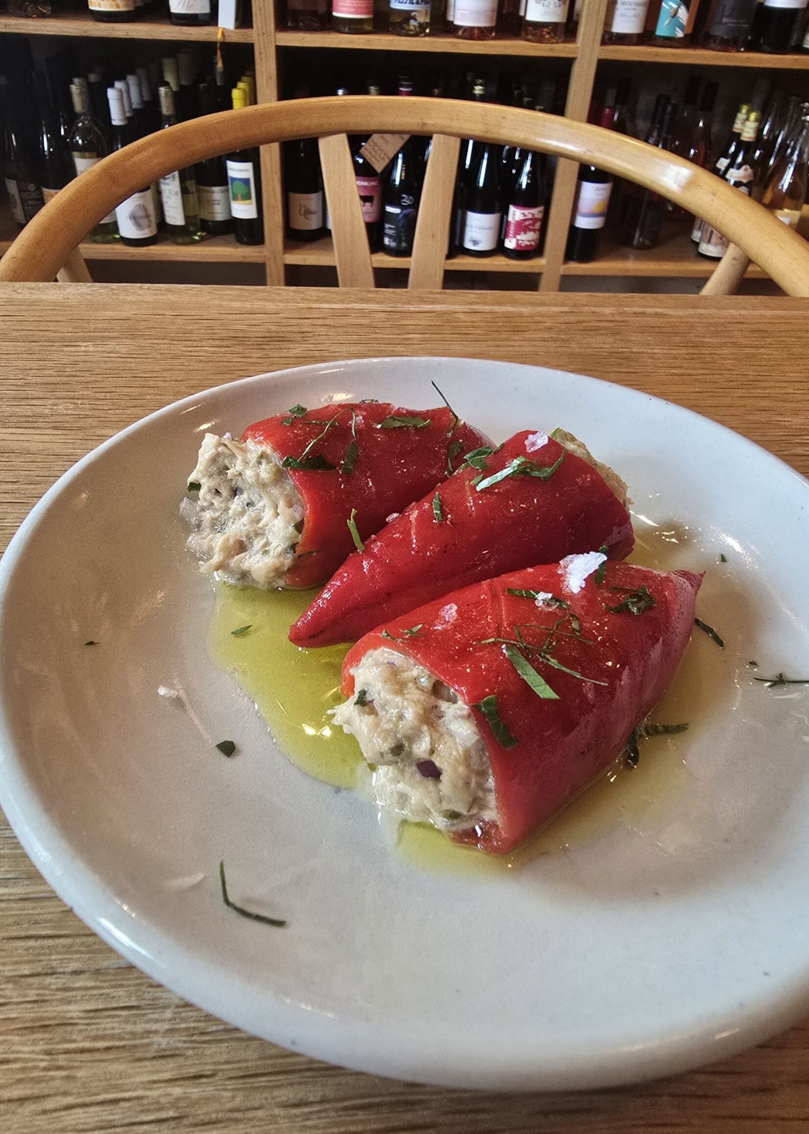 Spanish Tuna Salad stuffed Piquillo Peppers 3 pieces