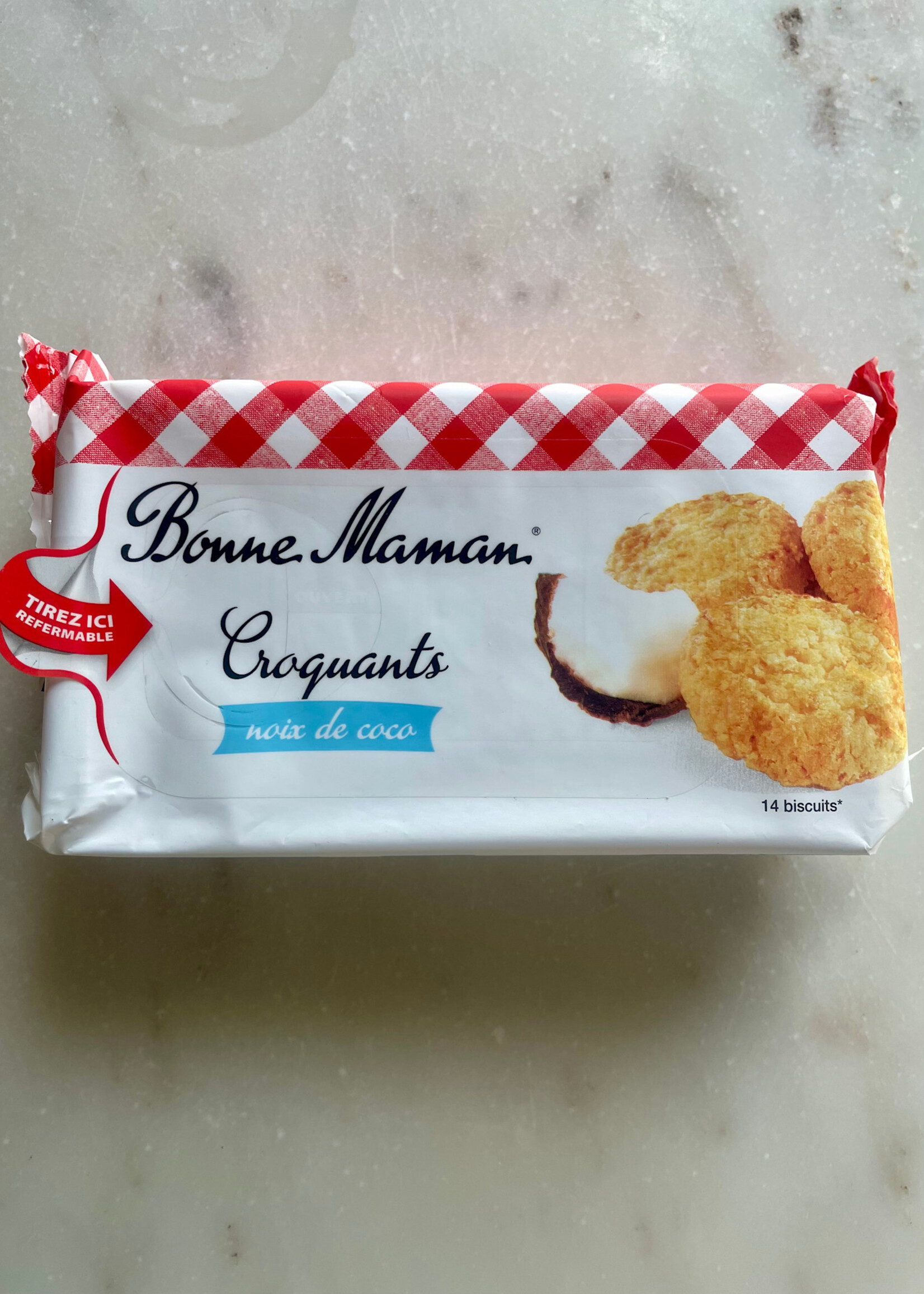 Bonne Maman Croquants noix de coco Coconut Biscuits 150g