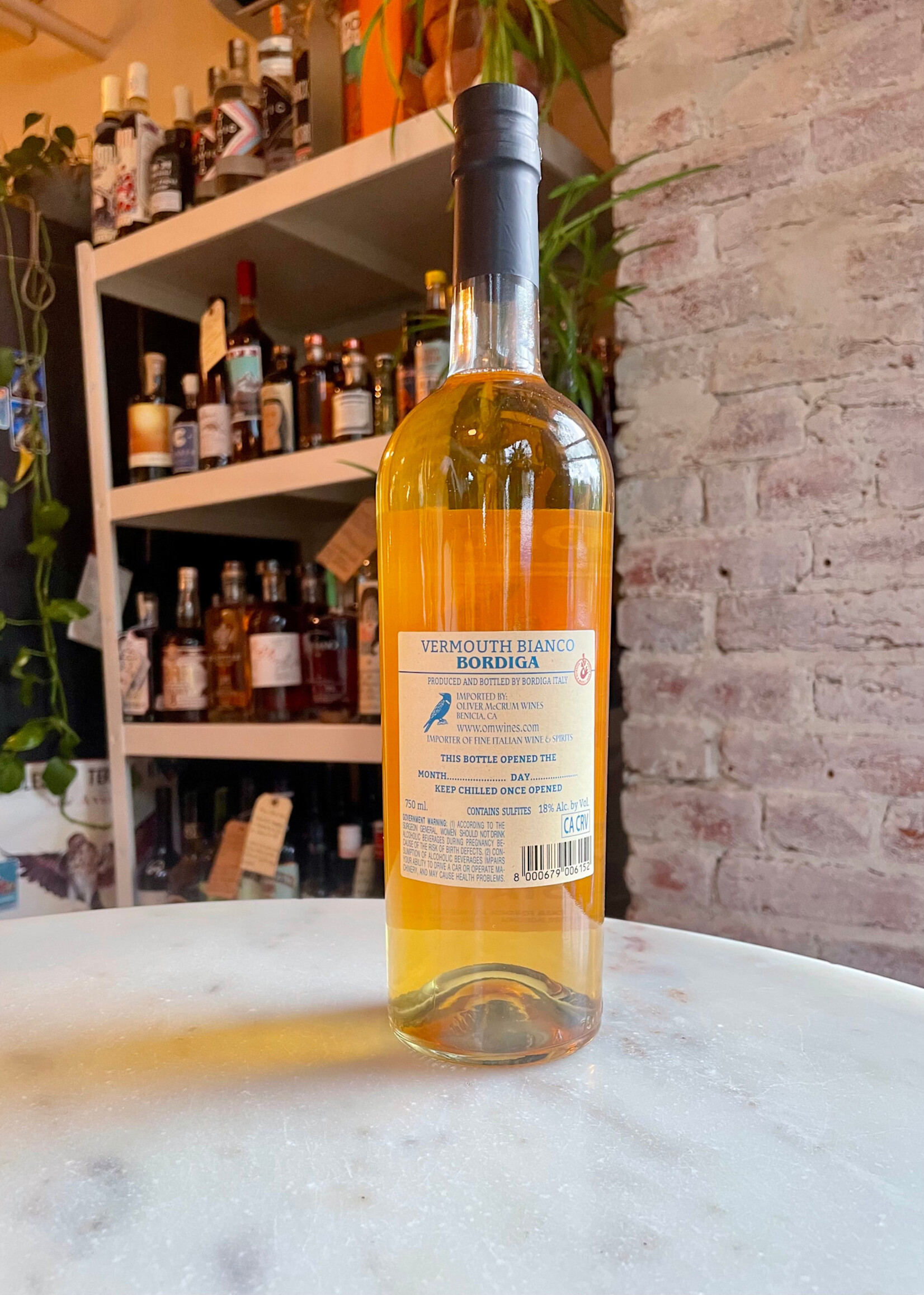 Bordiga Bianco Vermouth 750ml