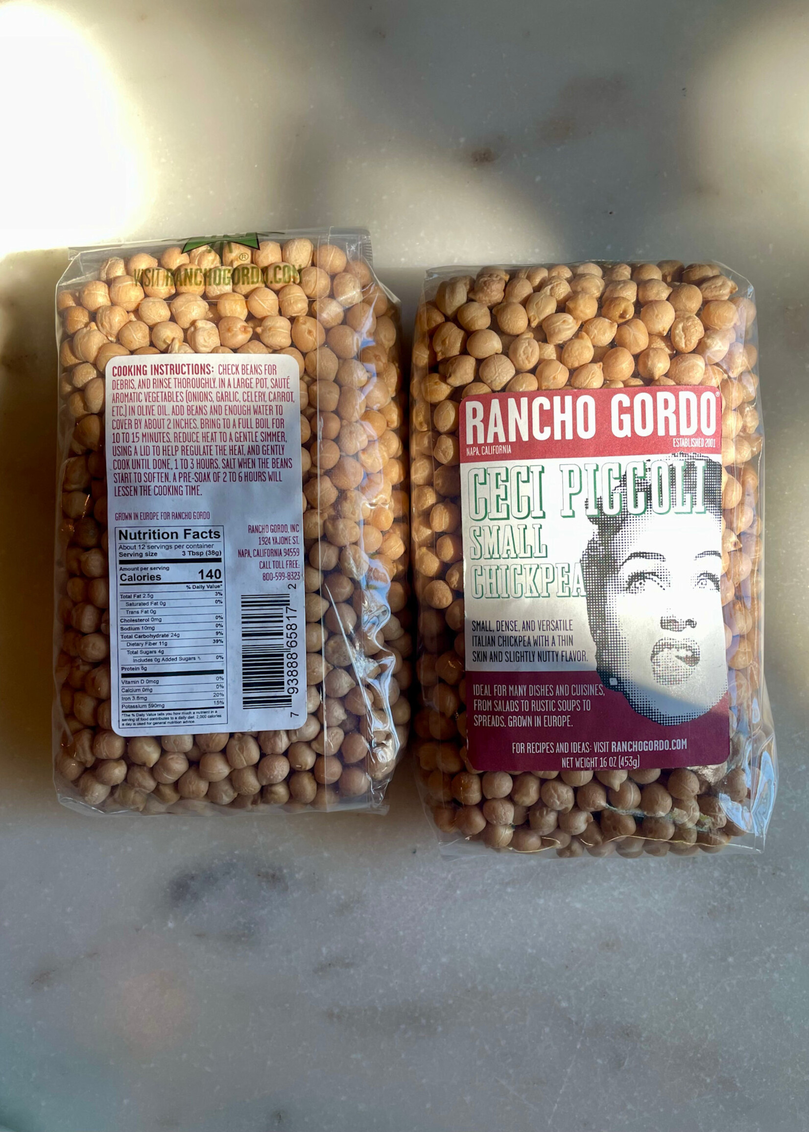 Rancho Gordo Ceci Piccoli (Small Chickpeas) 16oz