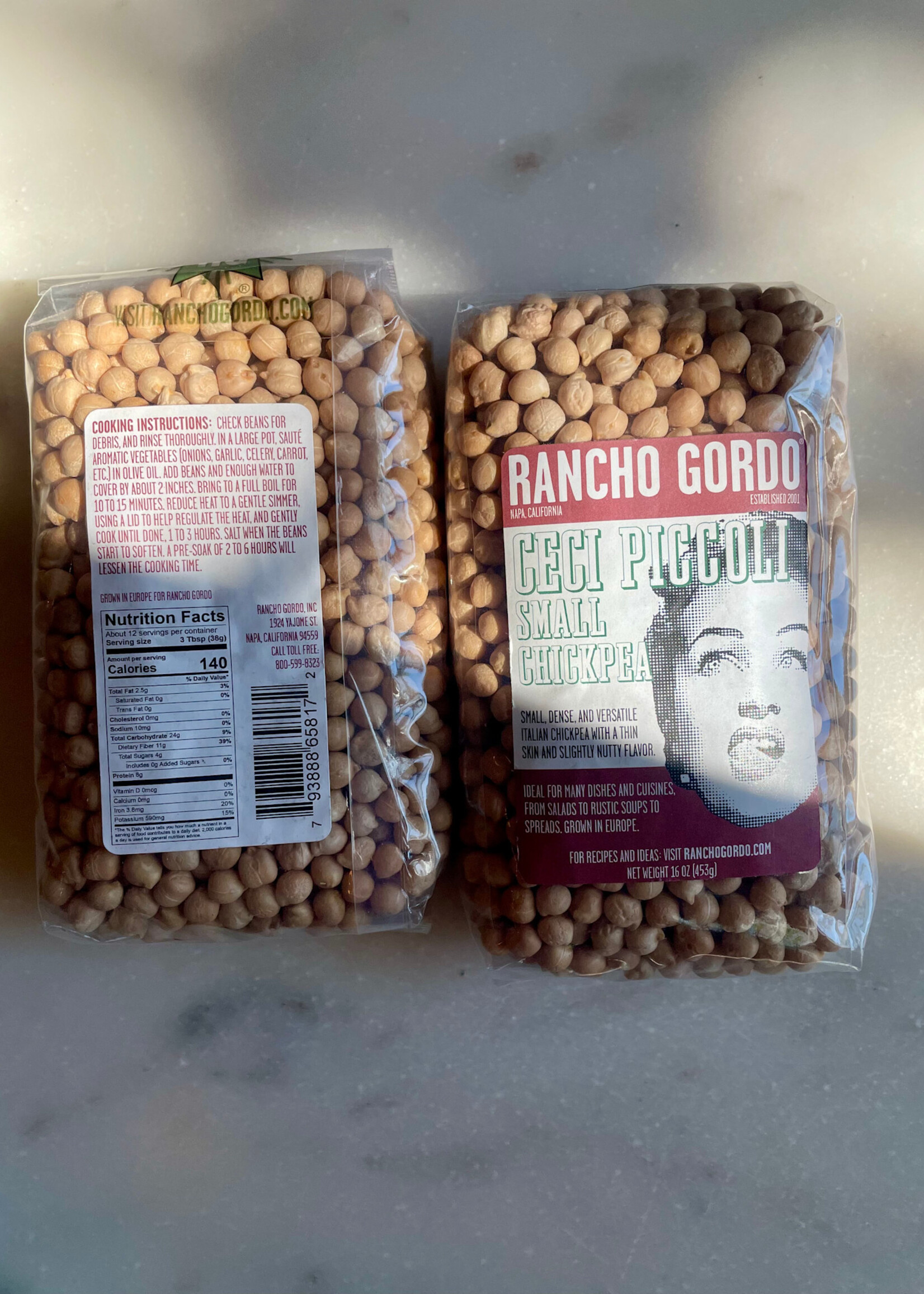 Rancho Gordo Ceci Piccoli (Small Chickpeas) 16oz