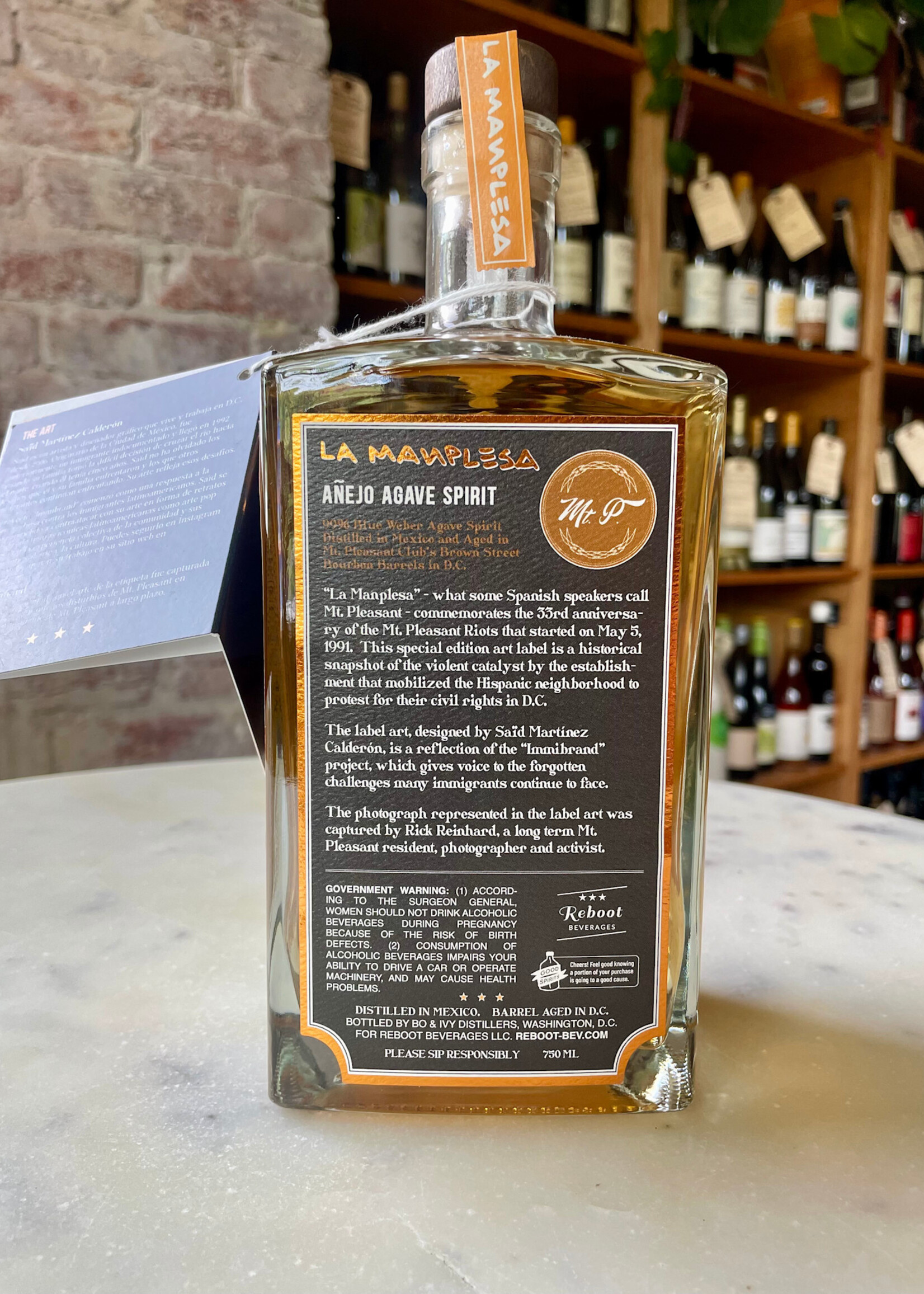 La Manplesa, Añejo Blend Agave Spirit 2024