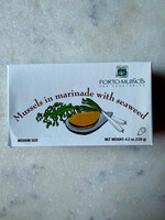 Porto-Muiños Mussels in Marinade with Seaweed 4.2oz (120g)