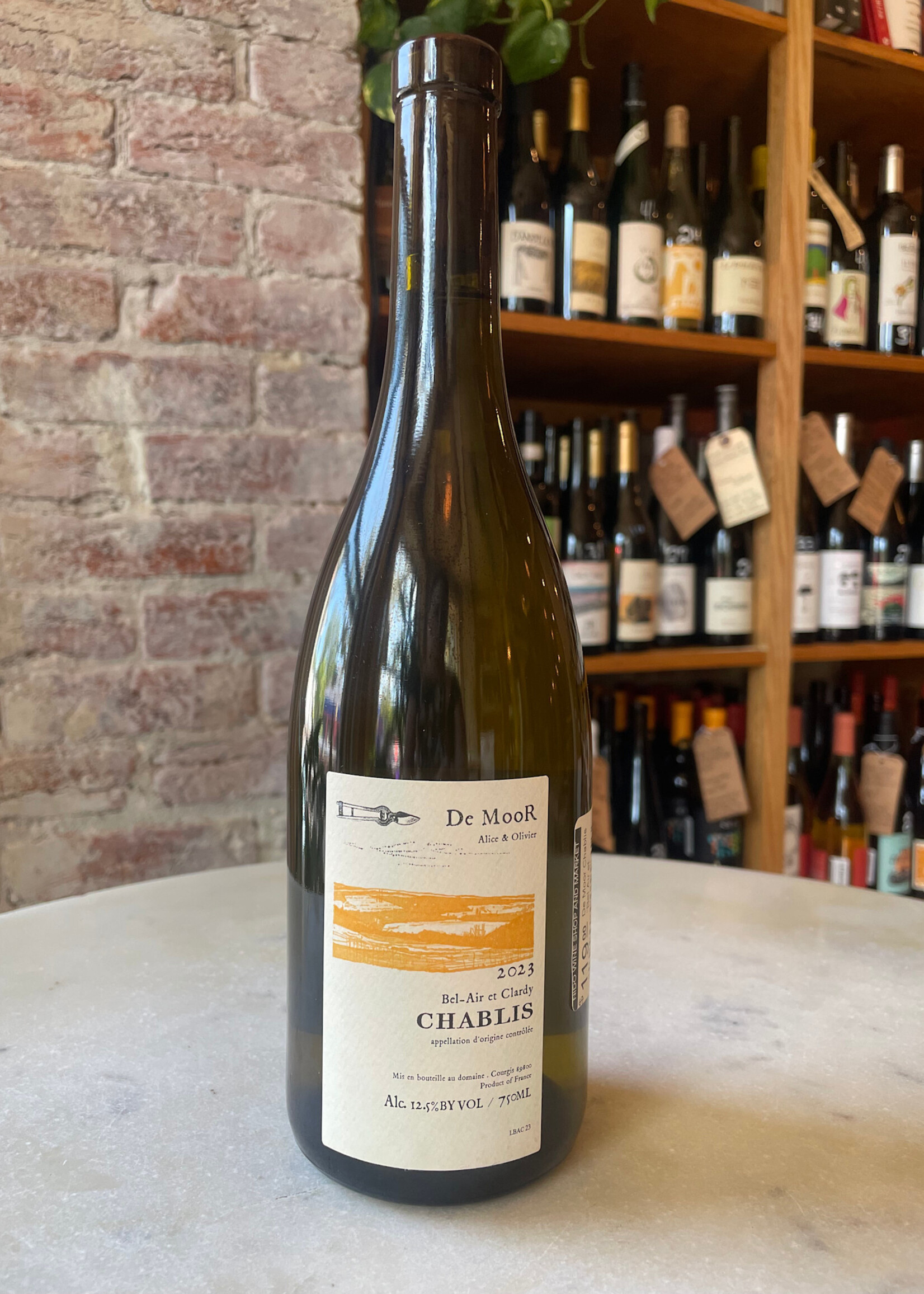 Alice et Olivier De Moor Chablis “Bel Air et Clardy” Burgundy, France 2023 750ml