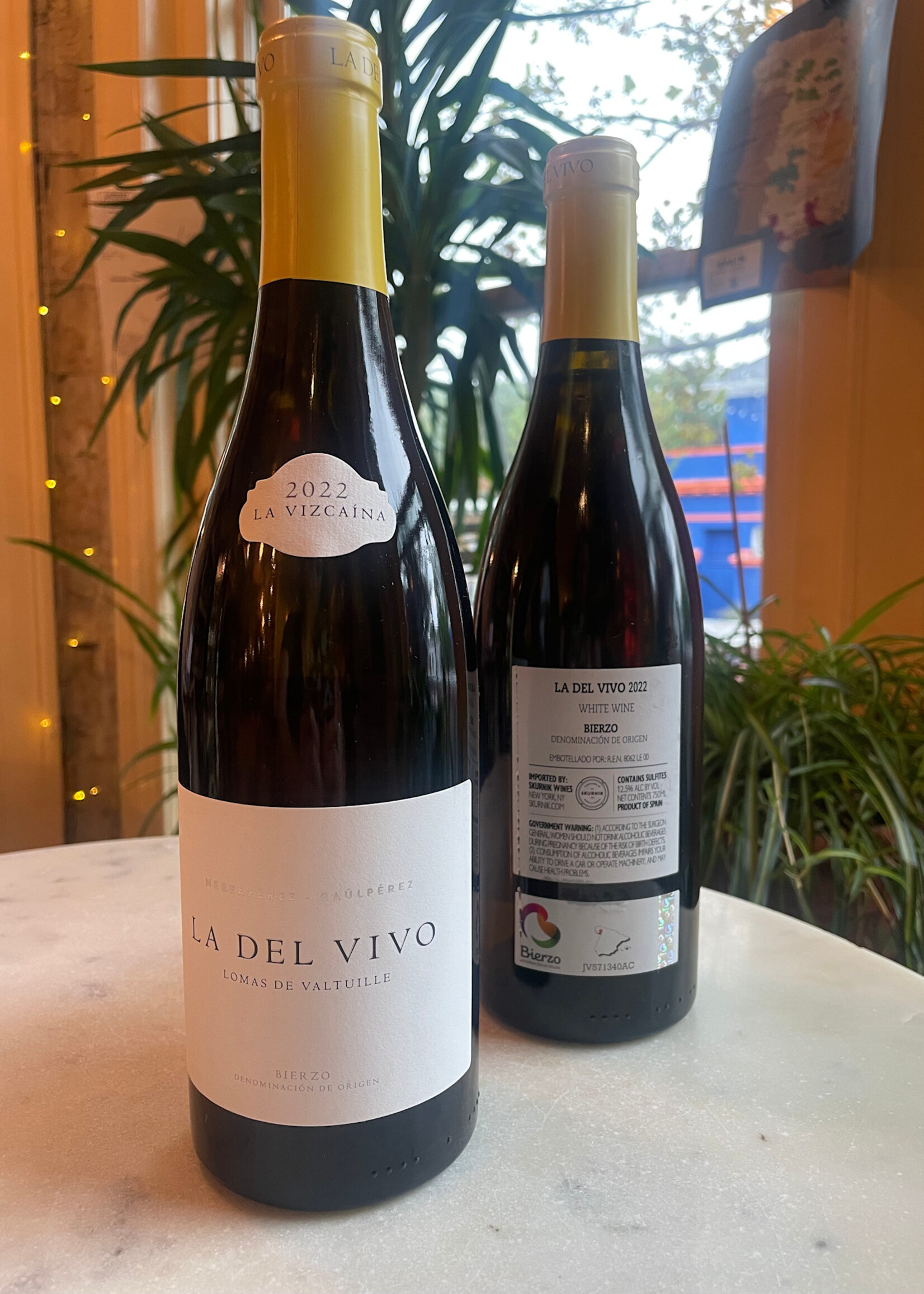 La Vizcaina de Vinos Bierzo Blanco La del Vivo 2022 750ml