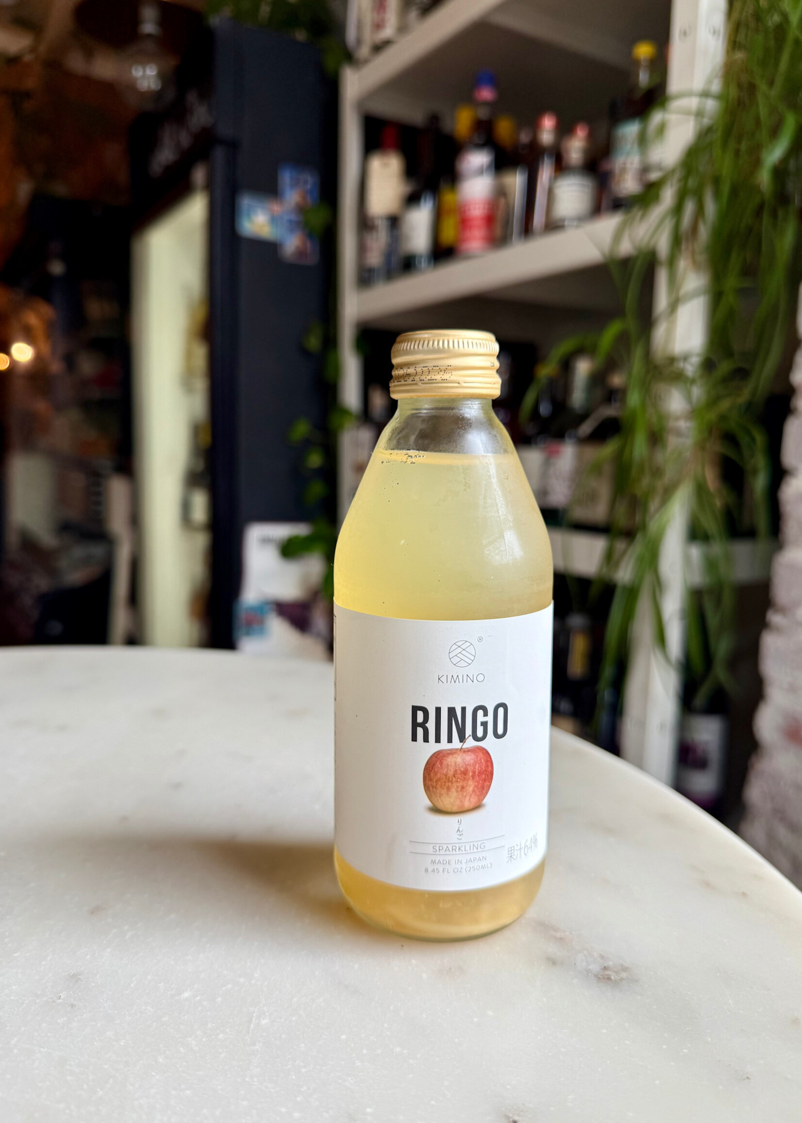 Kimino Ringo Sparkling Apple Juice 8.45fl oz (250ml)