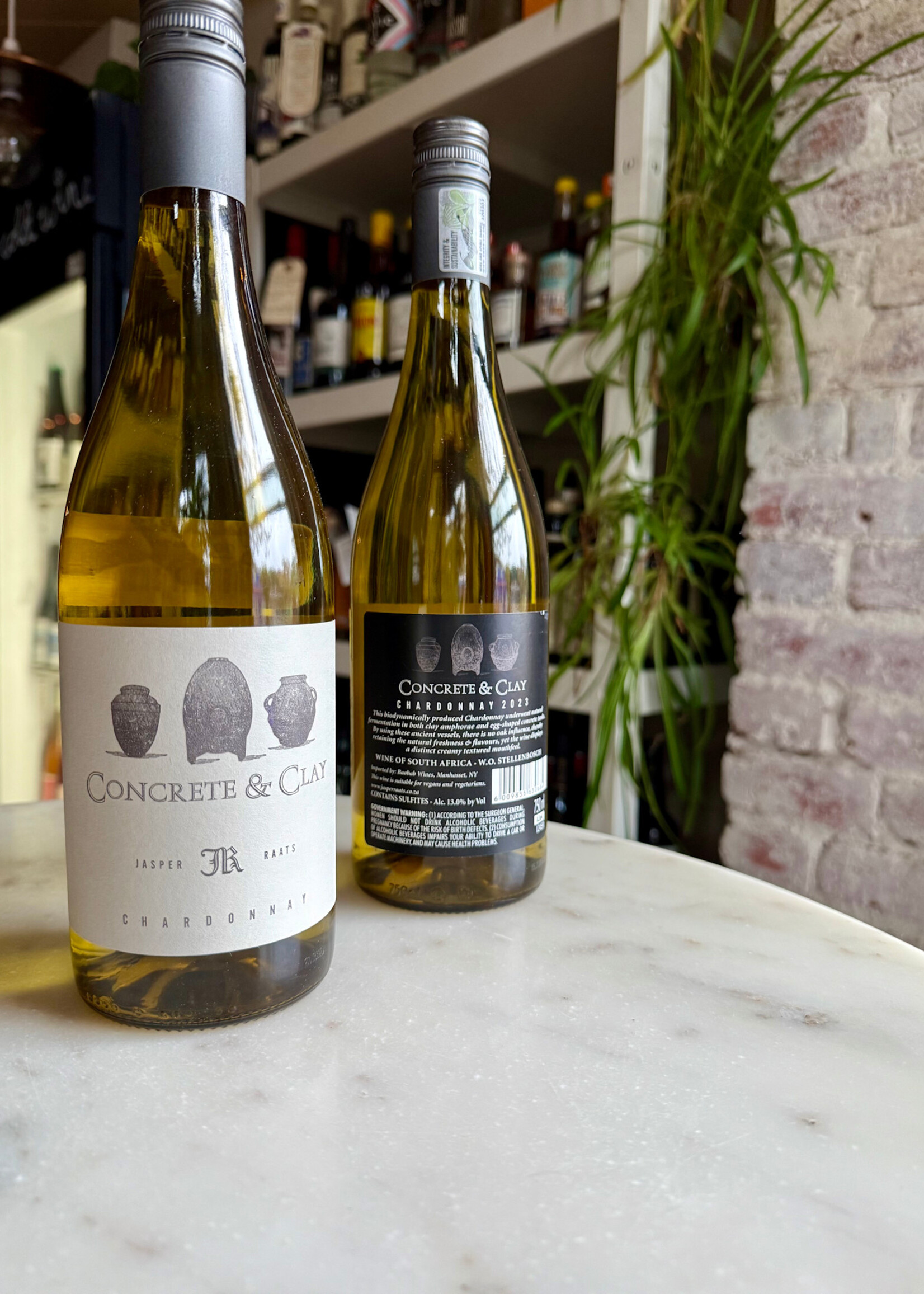 Jasper Raats, Concrete & Clay Chardonnay, Stellenbosch, Western Cape, South Africa 2023