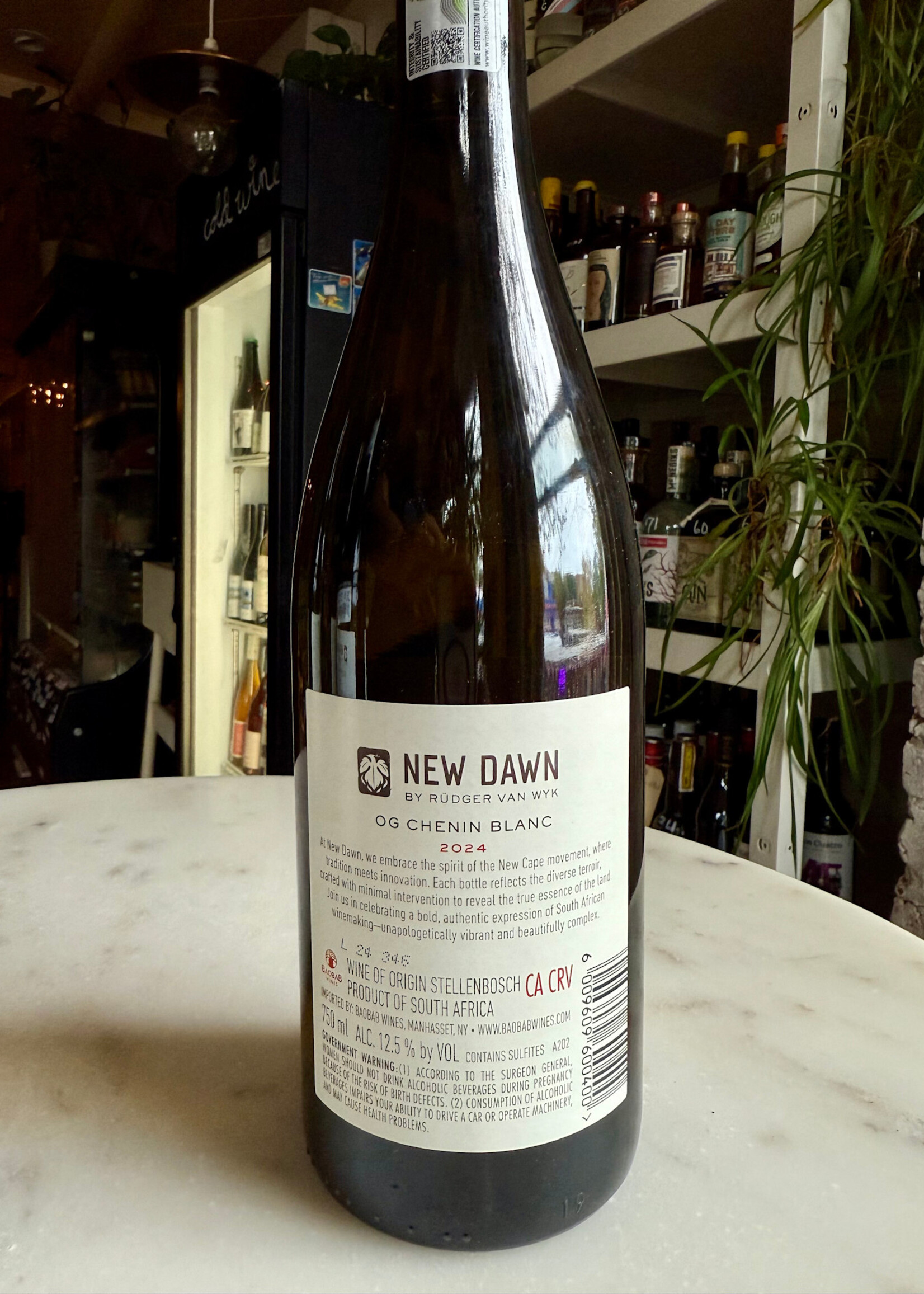 Rüdger van Wyk, New Dawn, OG Chenin Blanc, Stellenbosch, Western Cape, South Africa 2024