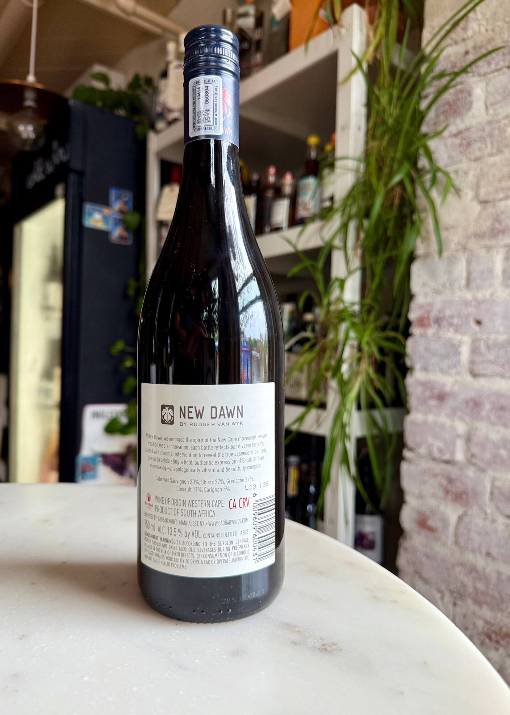 Rüdger van Wyk, New Dawn, Red Blend, Western Cape, South Africa 2024