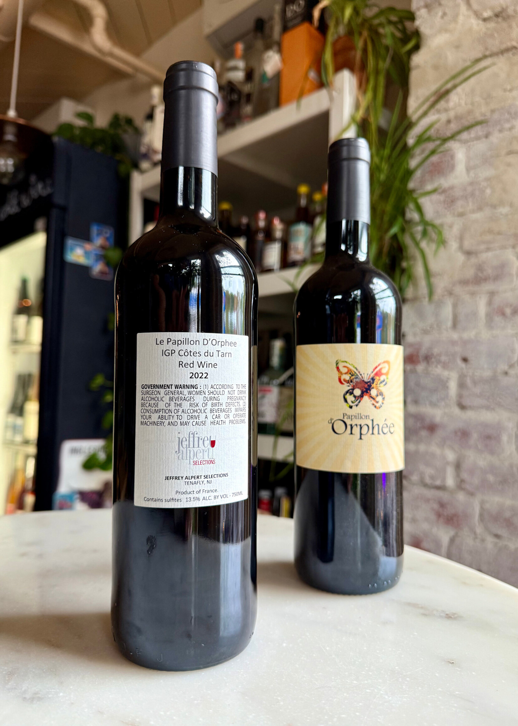 Le Champ d’Orphee Papillon, Red Côtes du Tarn, France 2022