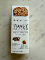 The Fine Cheese Co., Toast For Cheese Apricots, Pistachios & Sesame Seeds 3.5oz (100g)