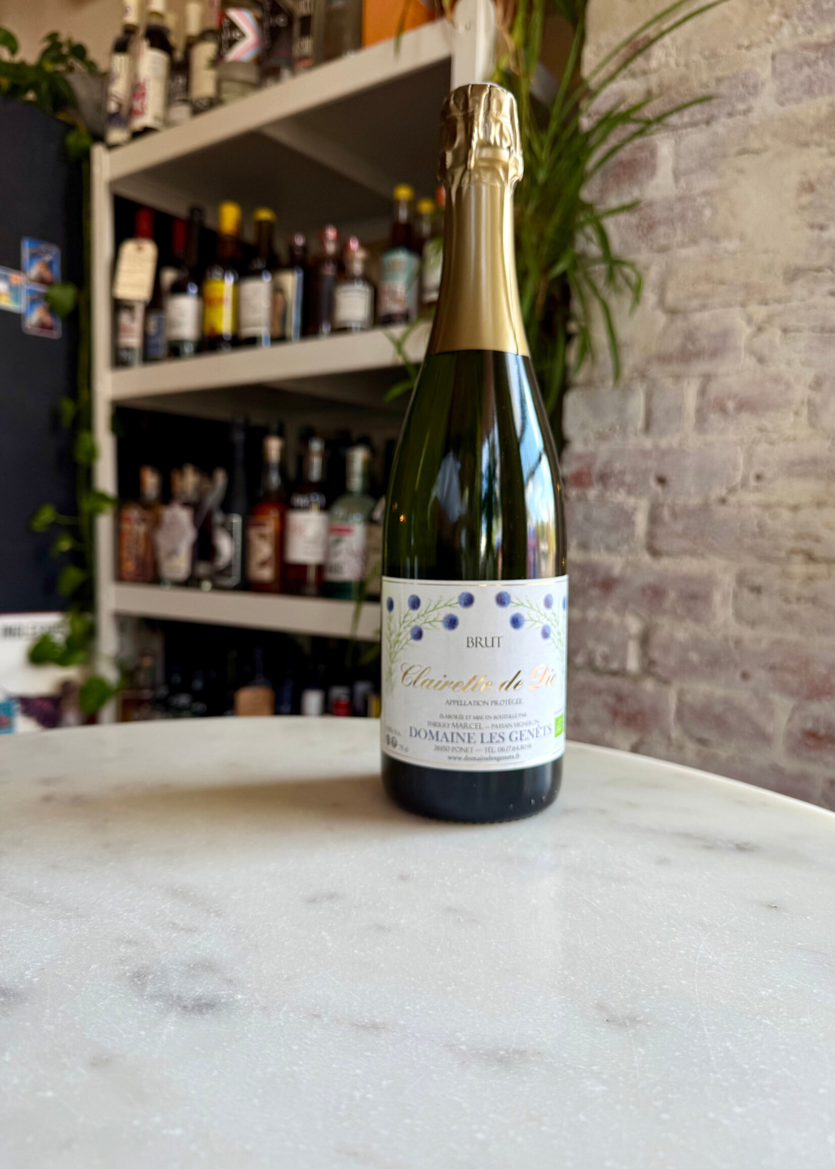 Thierry Marcel, Domaine Les Genets, Clairette de Die Brut, Ponet et Saint Aubin, Rhône, France