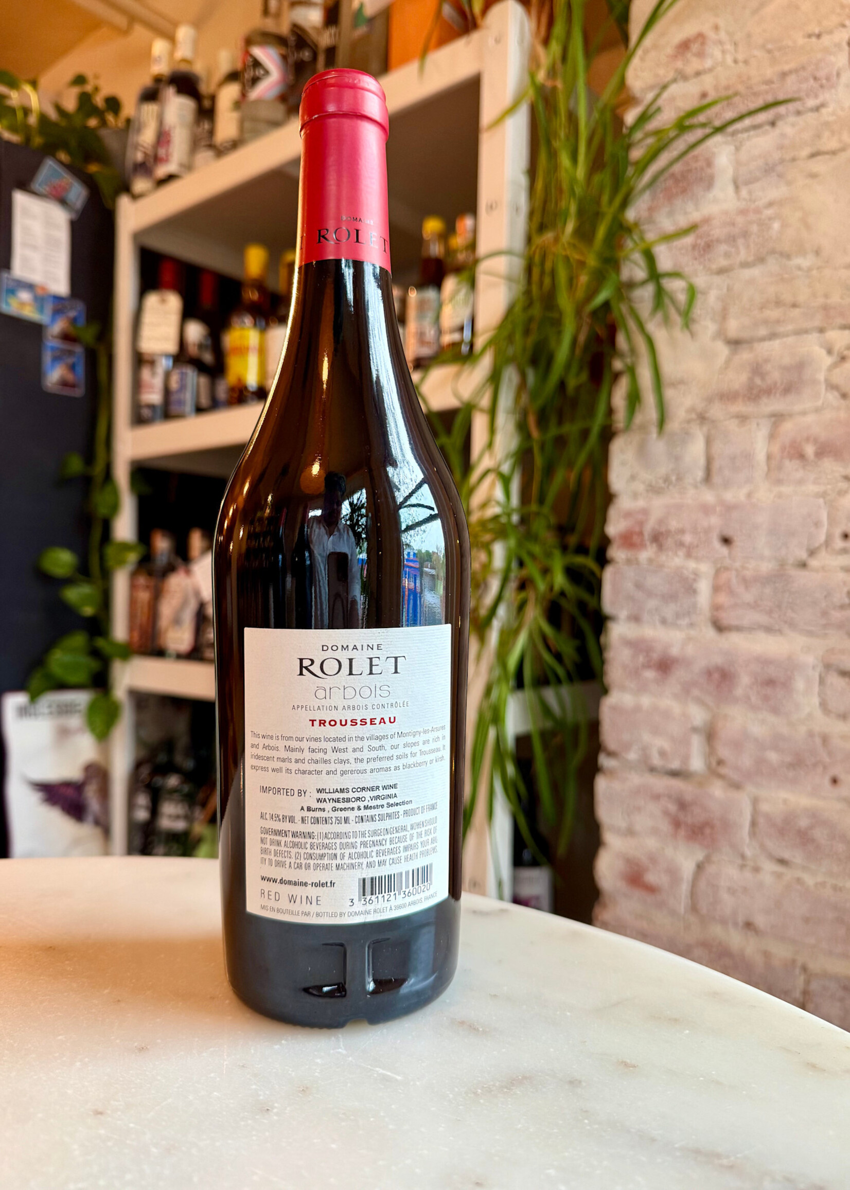 Domaine Rolet Pere & Fils Arbois Rouge Trousseau, Jura, France 2022