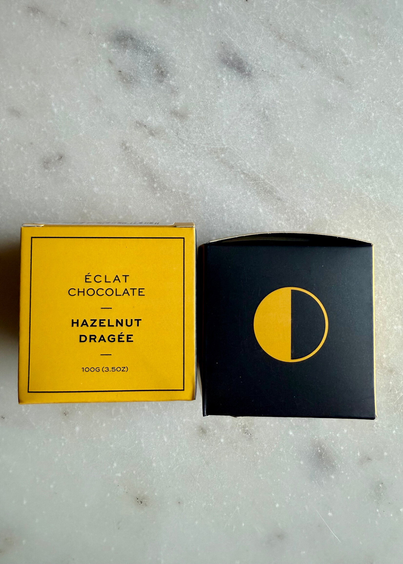 Éclat Chocolate's Dragée Collection: Hazelnut Dragée, Westchester, Pennsylvania 100g (3.5oz)