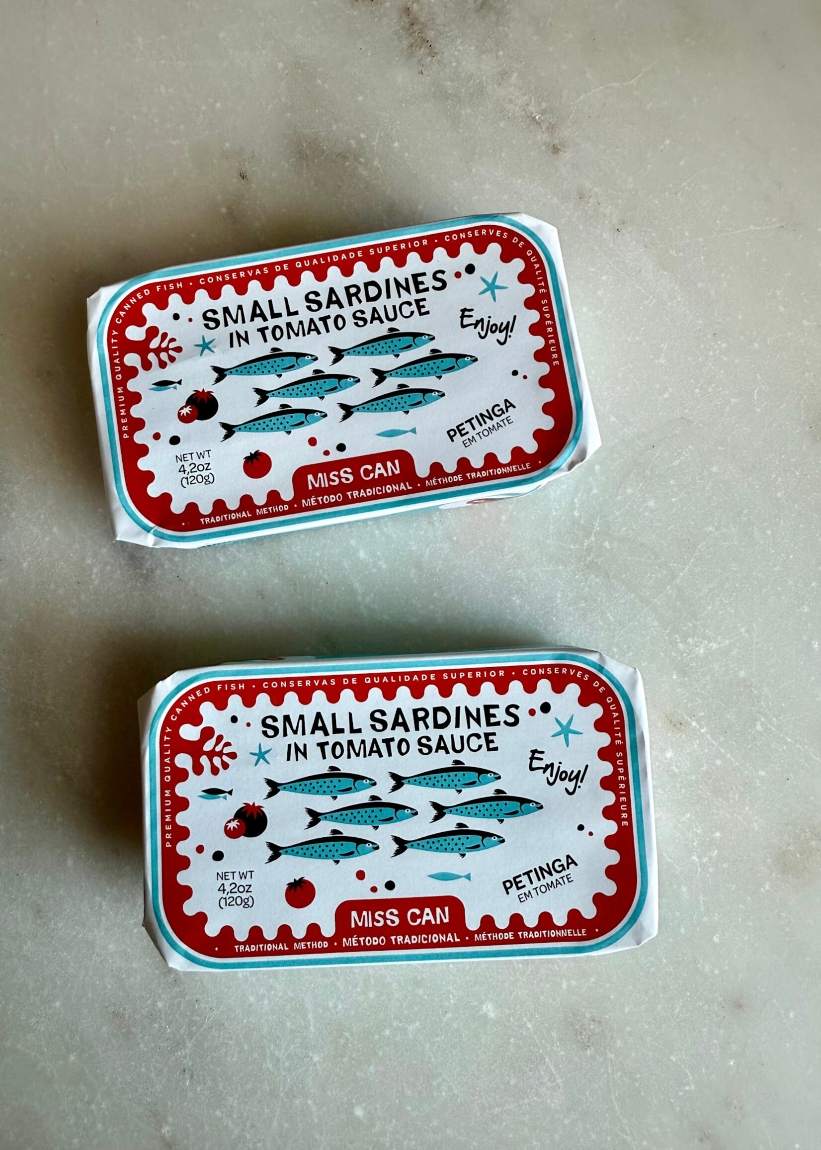 Miss Can Small Sardines in Tomato Sauce 4.20oz (120g)