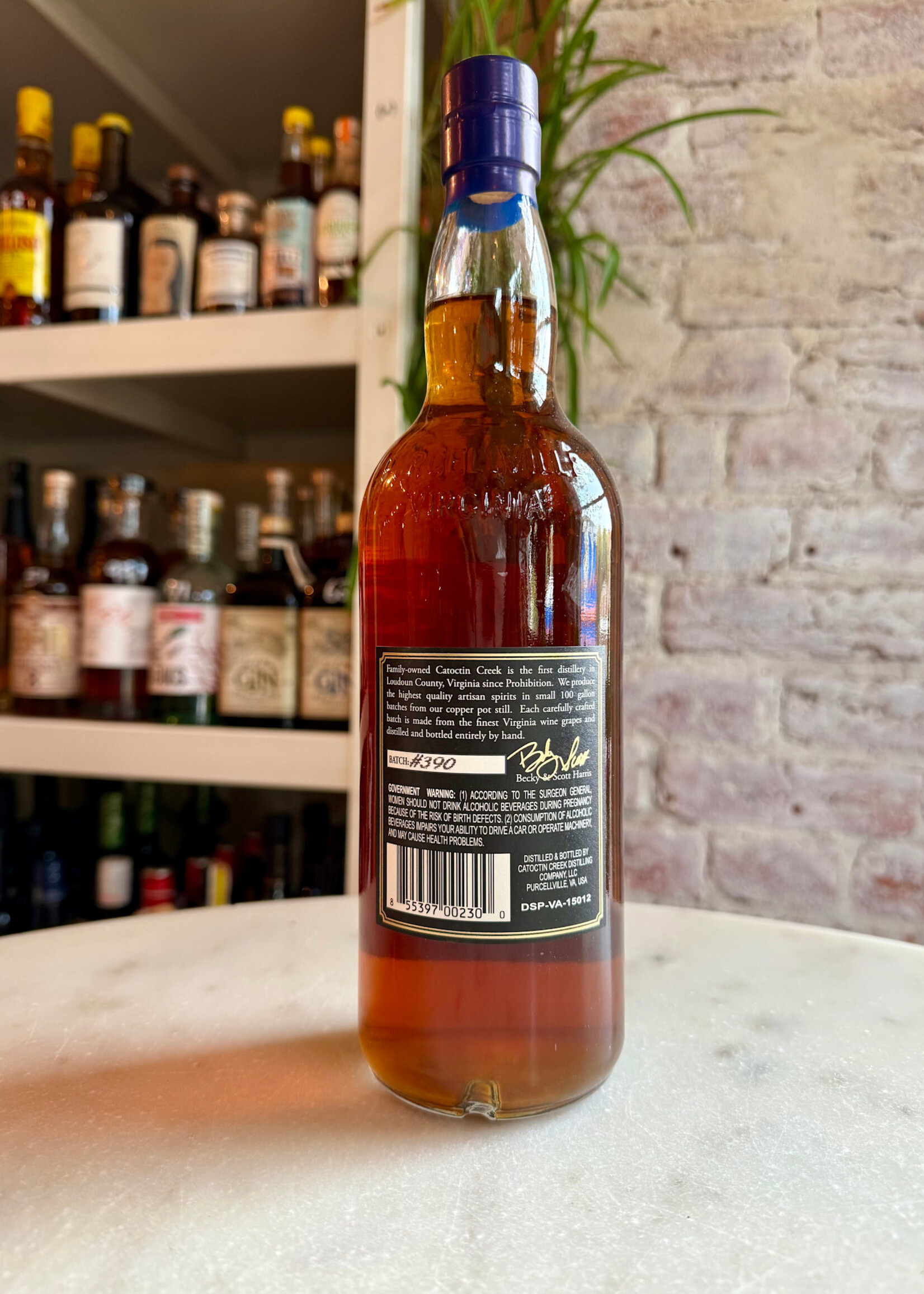 Catoctin Creek 1757 Virginia Apple Brandy 8 Year CO 750ml