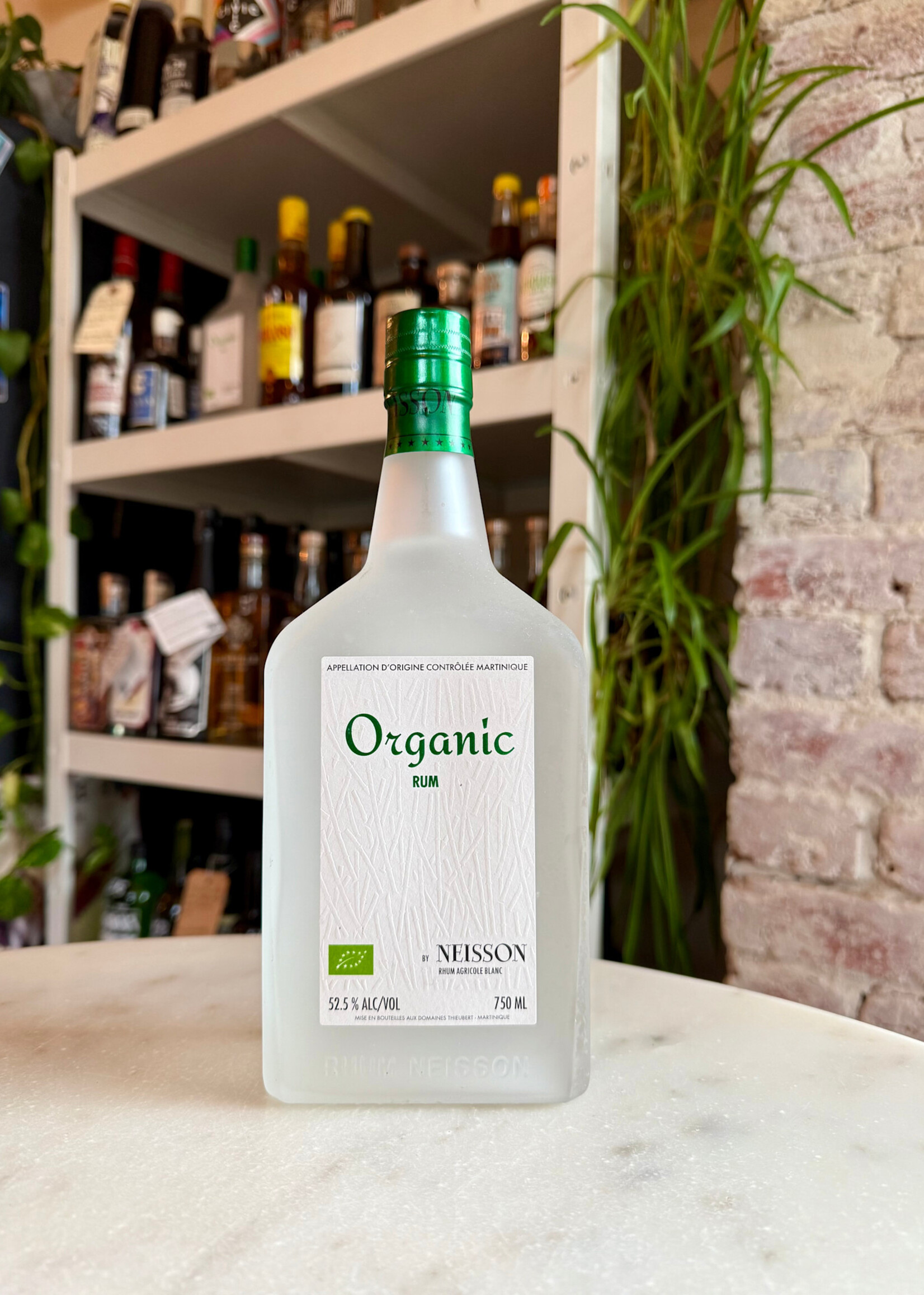 Rhum Neisson, Rhum Agricole Blanc Organic, Martinique, French West Indies 105 proof 750ml