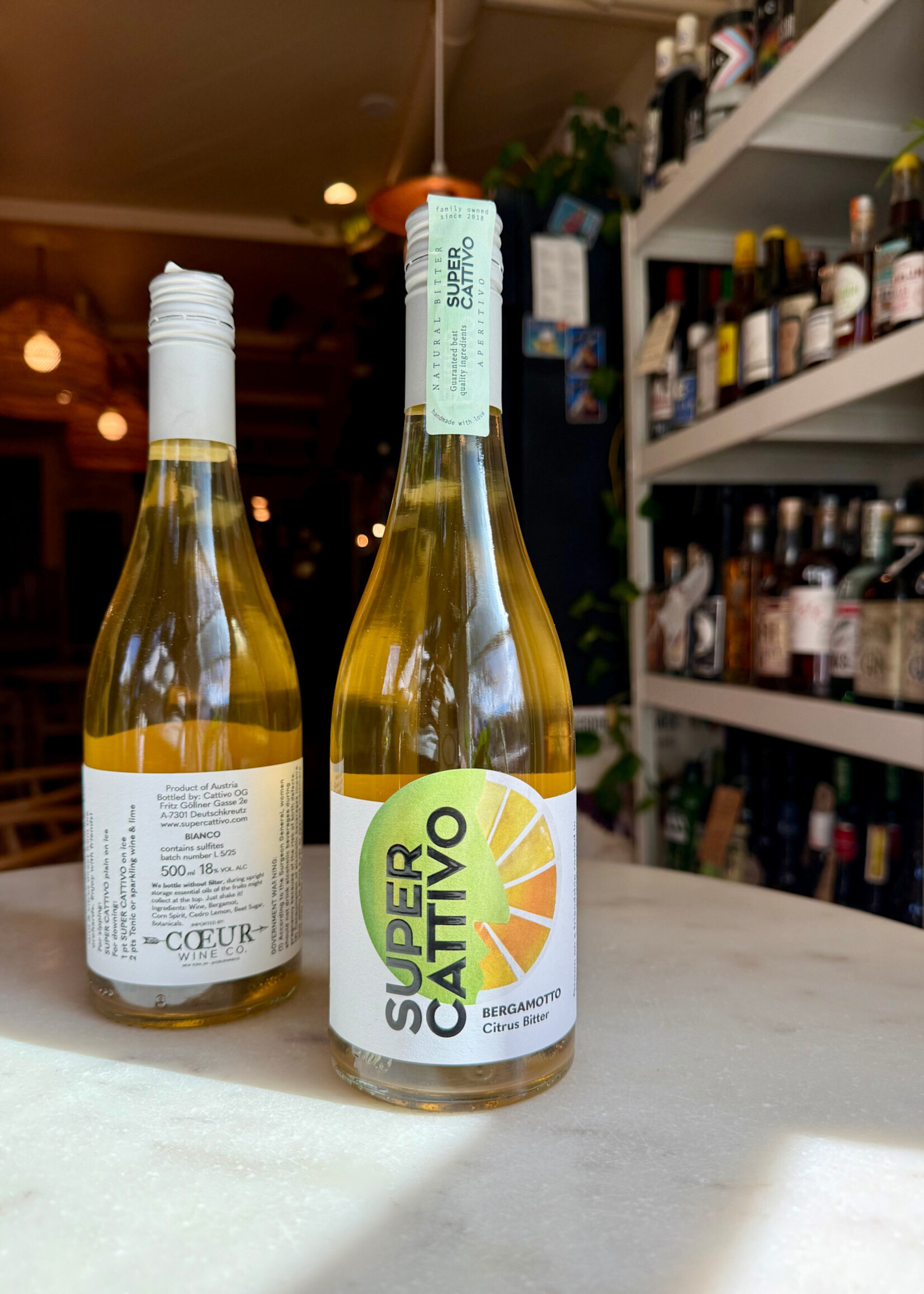 Super Cattivo Bianco Bergamotto Citrus Bitter, Austria 500ml