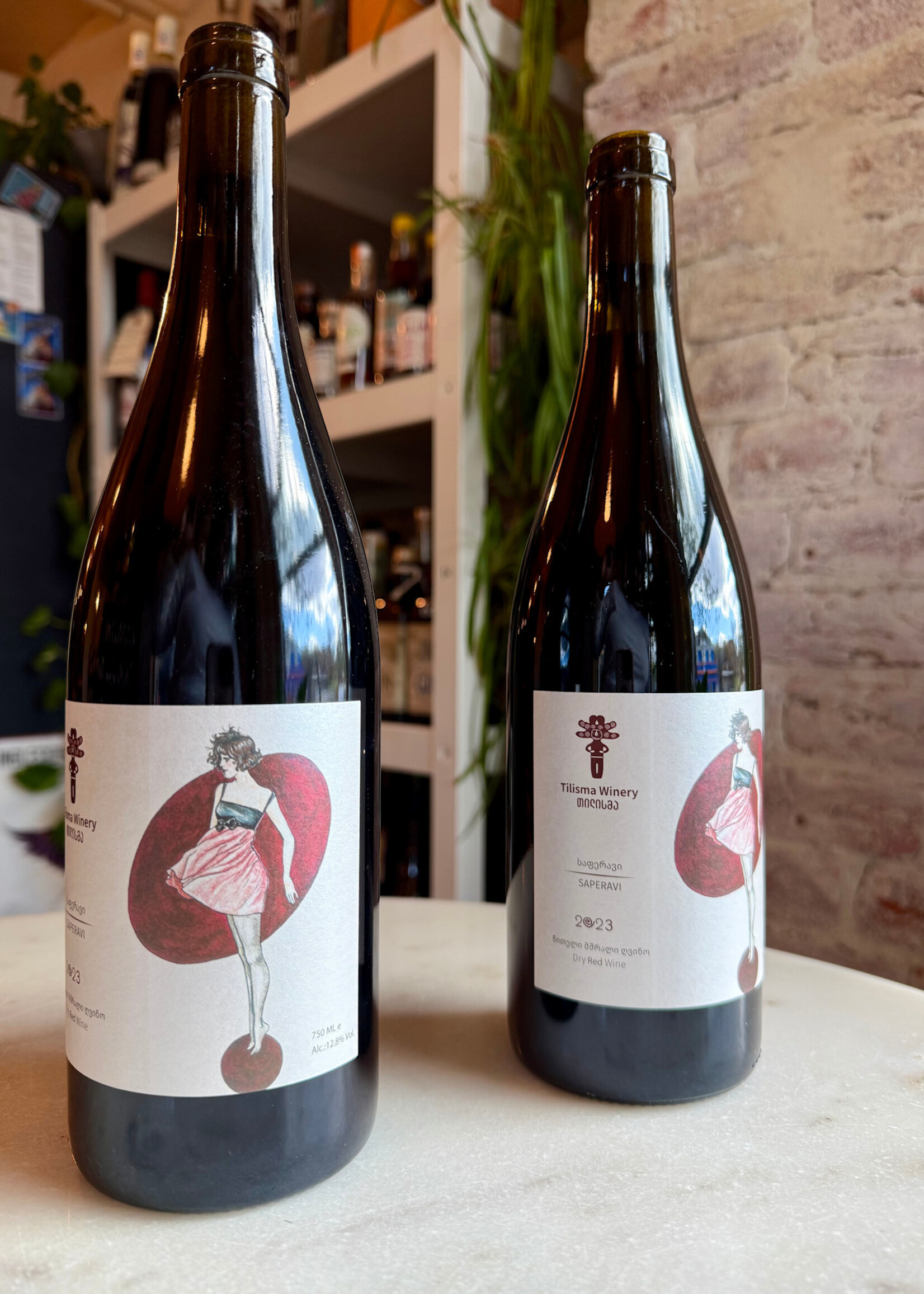 Tilisma Winery, “Girl” Semi Carbonic Qveri Saperavi, Kakheti, Mukuzani, Georgia 2022 750ml