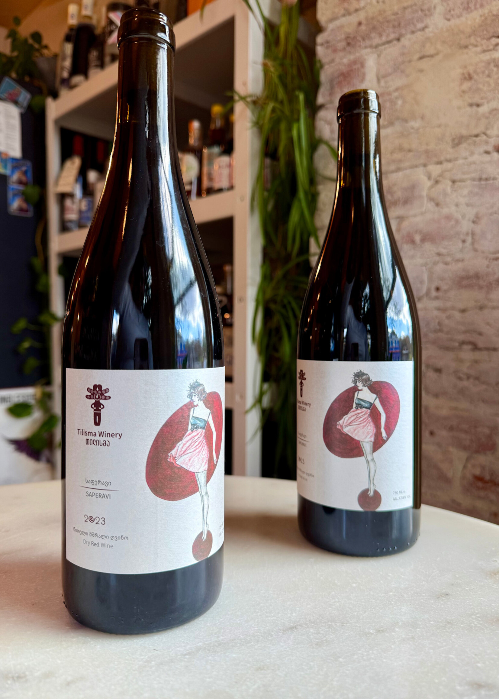 Tilisma Winery, “Girl” Semi Carbonic Qveri Saperavi, Kakheti, Mukuzani, Georgia 2022 750ml