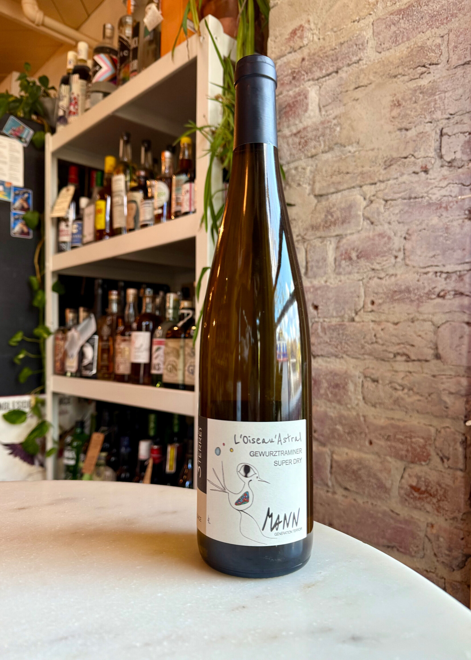 Domaine Mann, Vignoble Des 3 Terres, L’Oiseau Astral Super Dry, Gewurztraminer, Alsace, France 2023