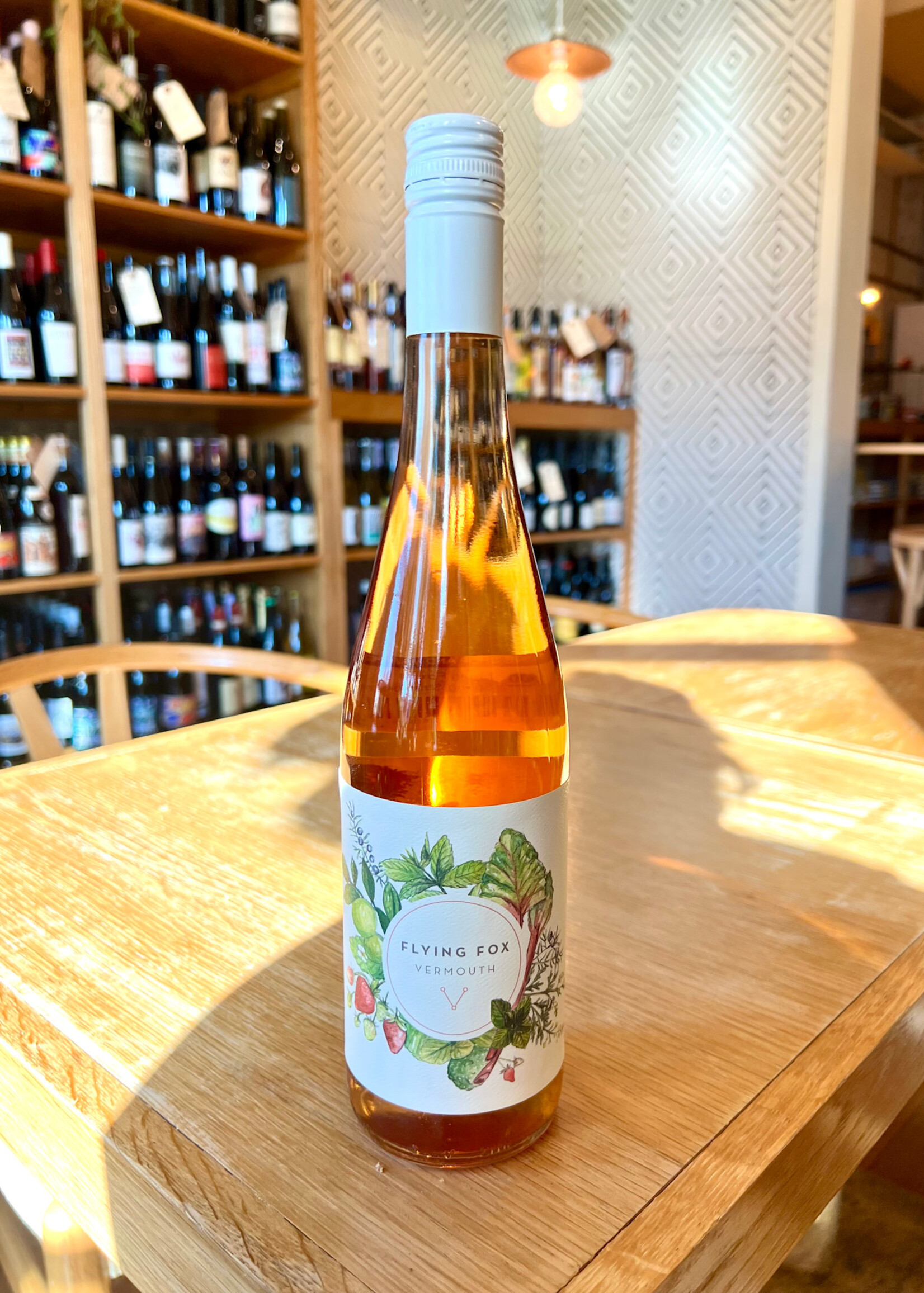 Flying Fox #1 Spring Strawberry Rhubarb Sweet Vermouth, Virginia 750ml