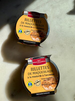 Mouettes D’Arvor Rillettes of Mackerel + Grain Mustard (125g)