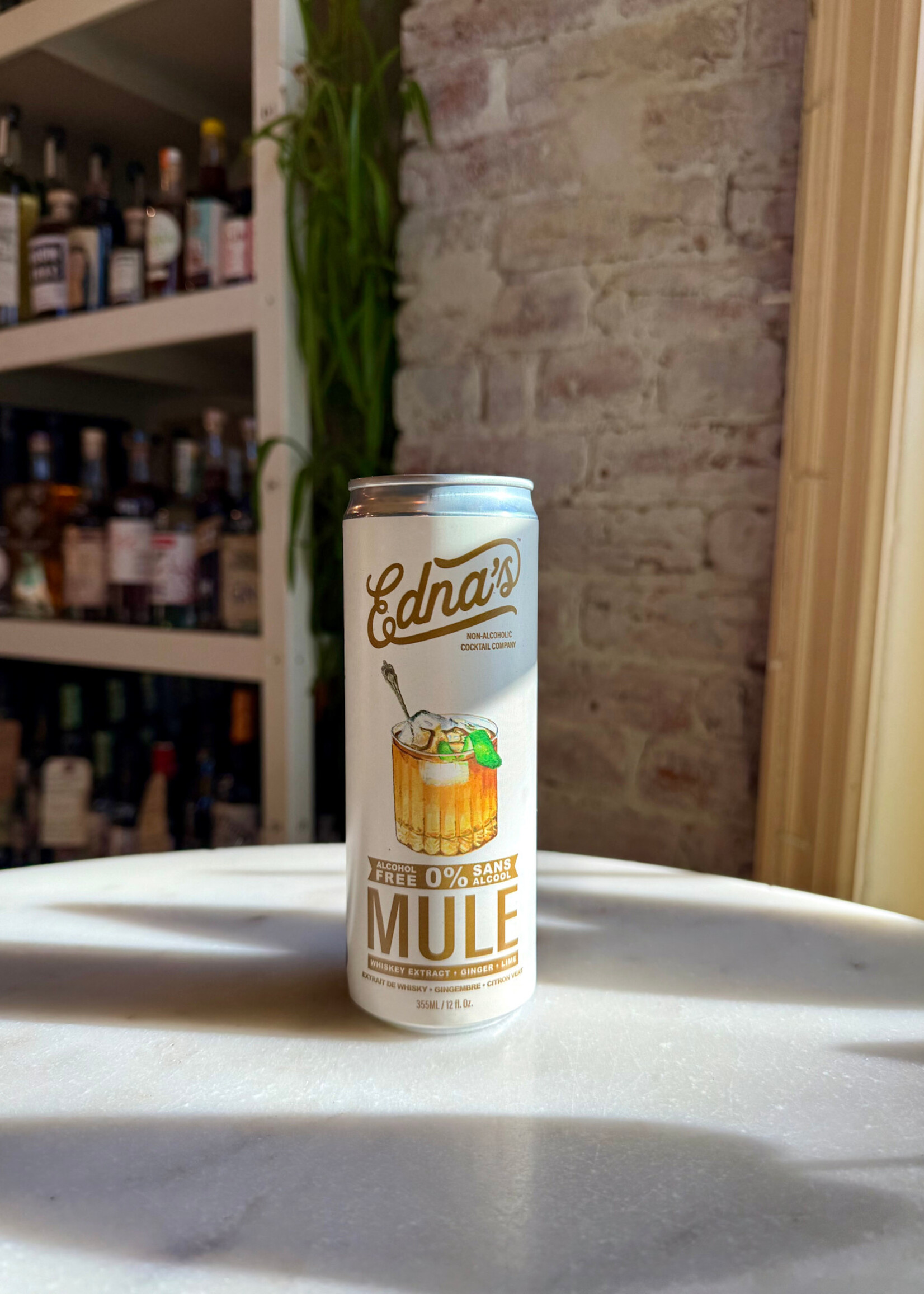 Edna’s Non-Alcoholic Cocktail Company, Mule SINGLE 12 fl oz Can
