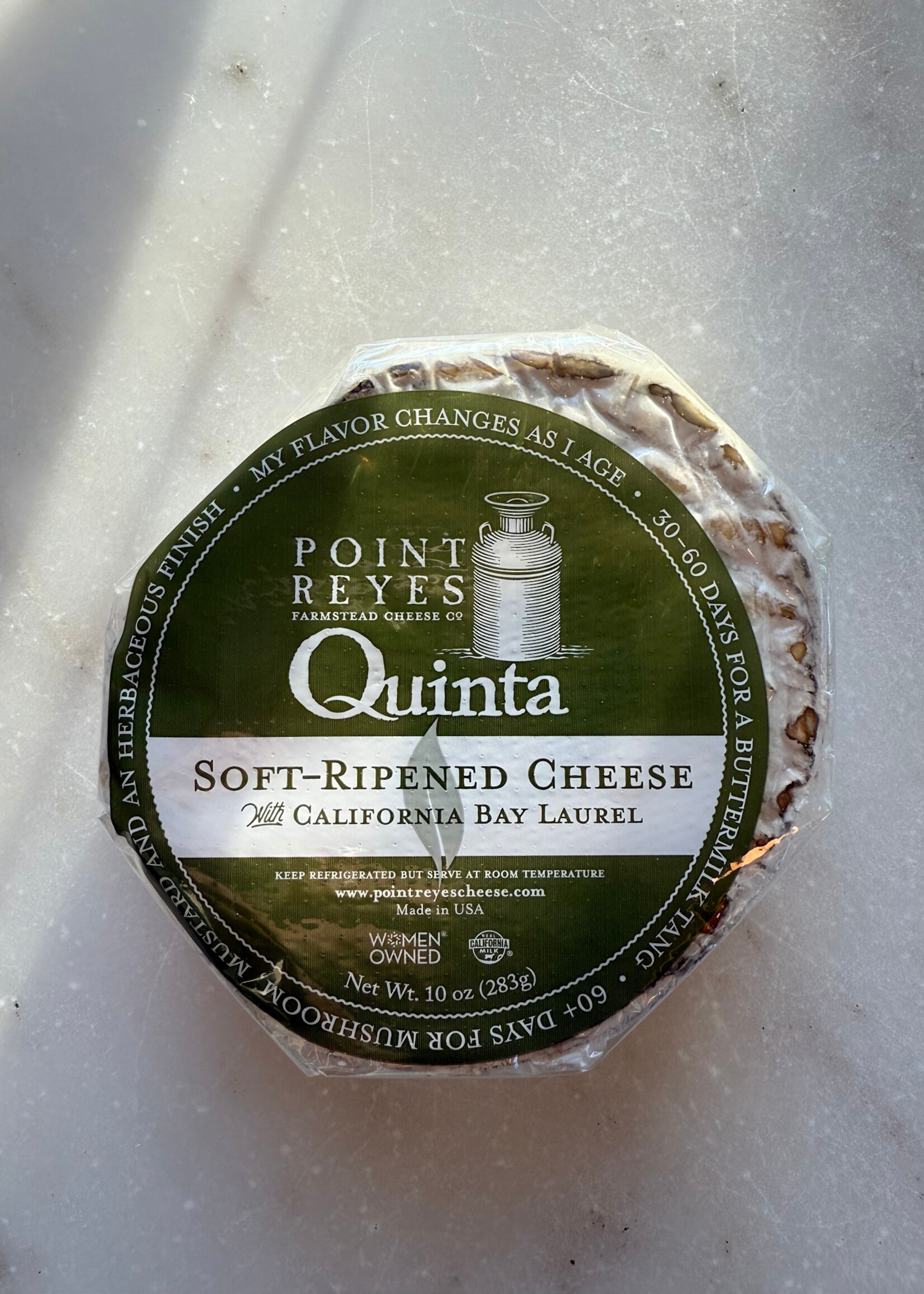 Point Reyes Farmstead Cheese Co., Quinta Soft-Ripened Cheese 10oz (283g)
