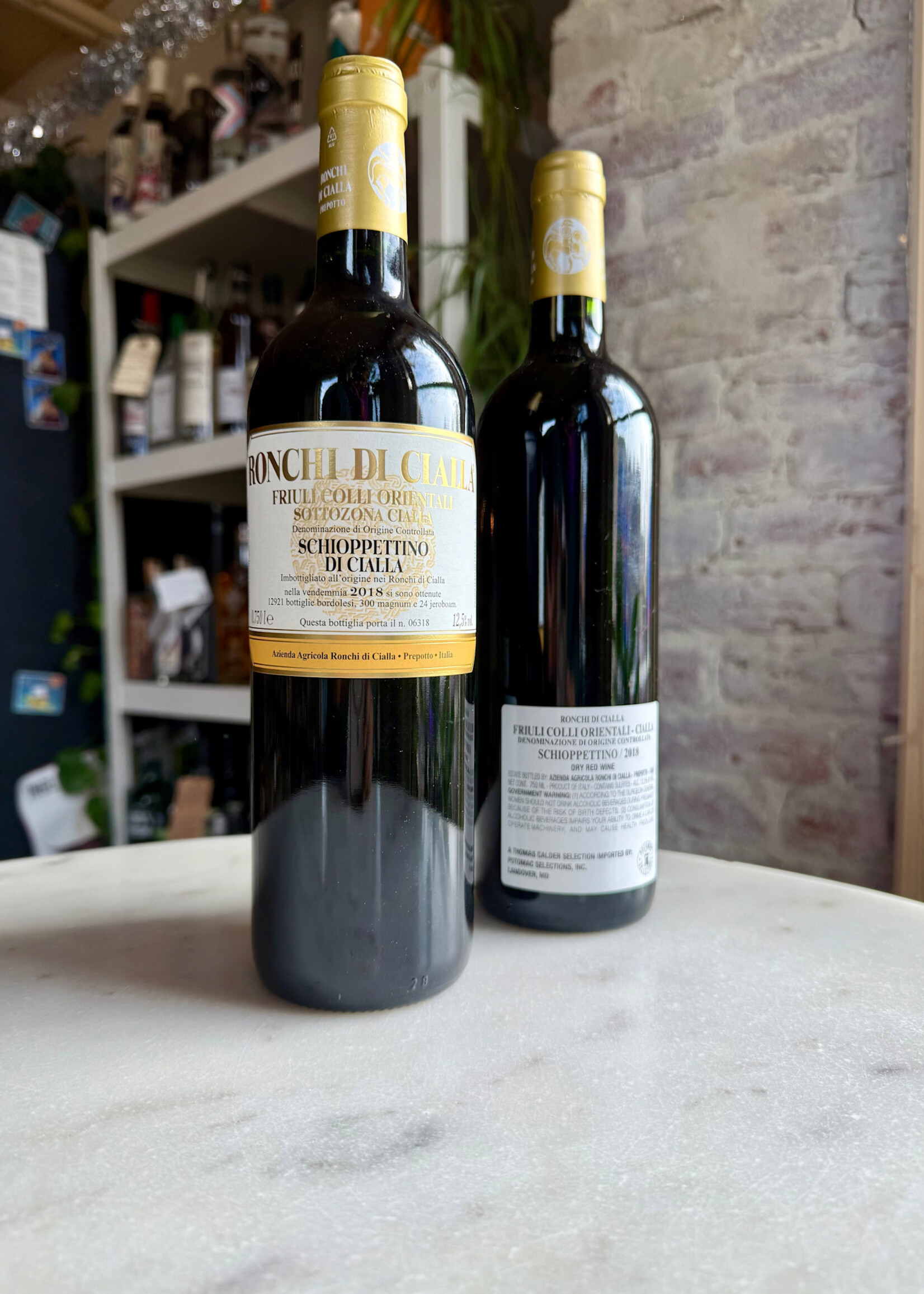 Ronchi di Cialla, Schioppettino di Cialla, Italy 2018