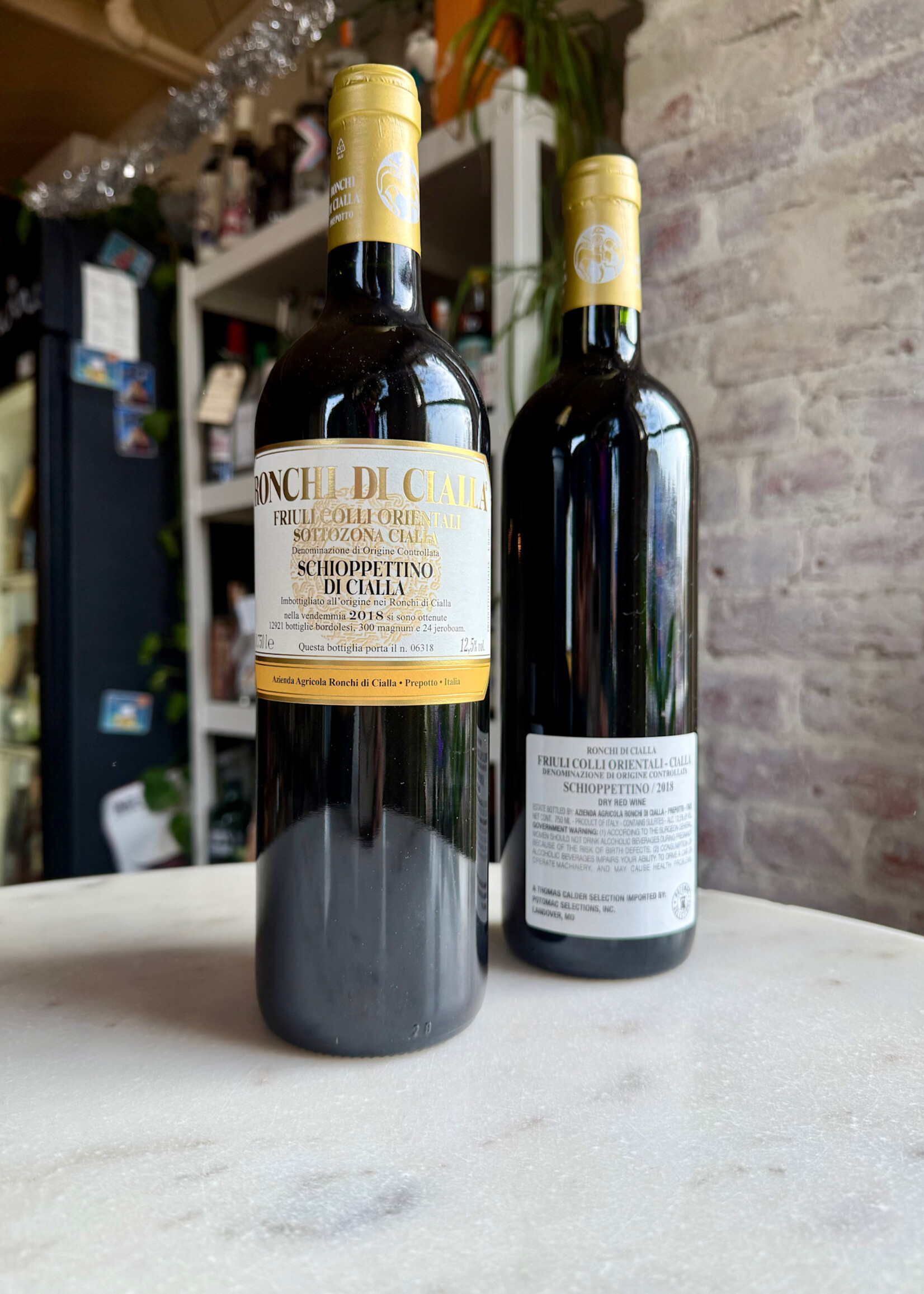 Ronchi di Cialla, Schioppettino di Cialla, Italy 2018