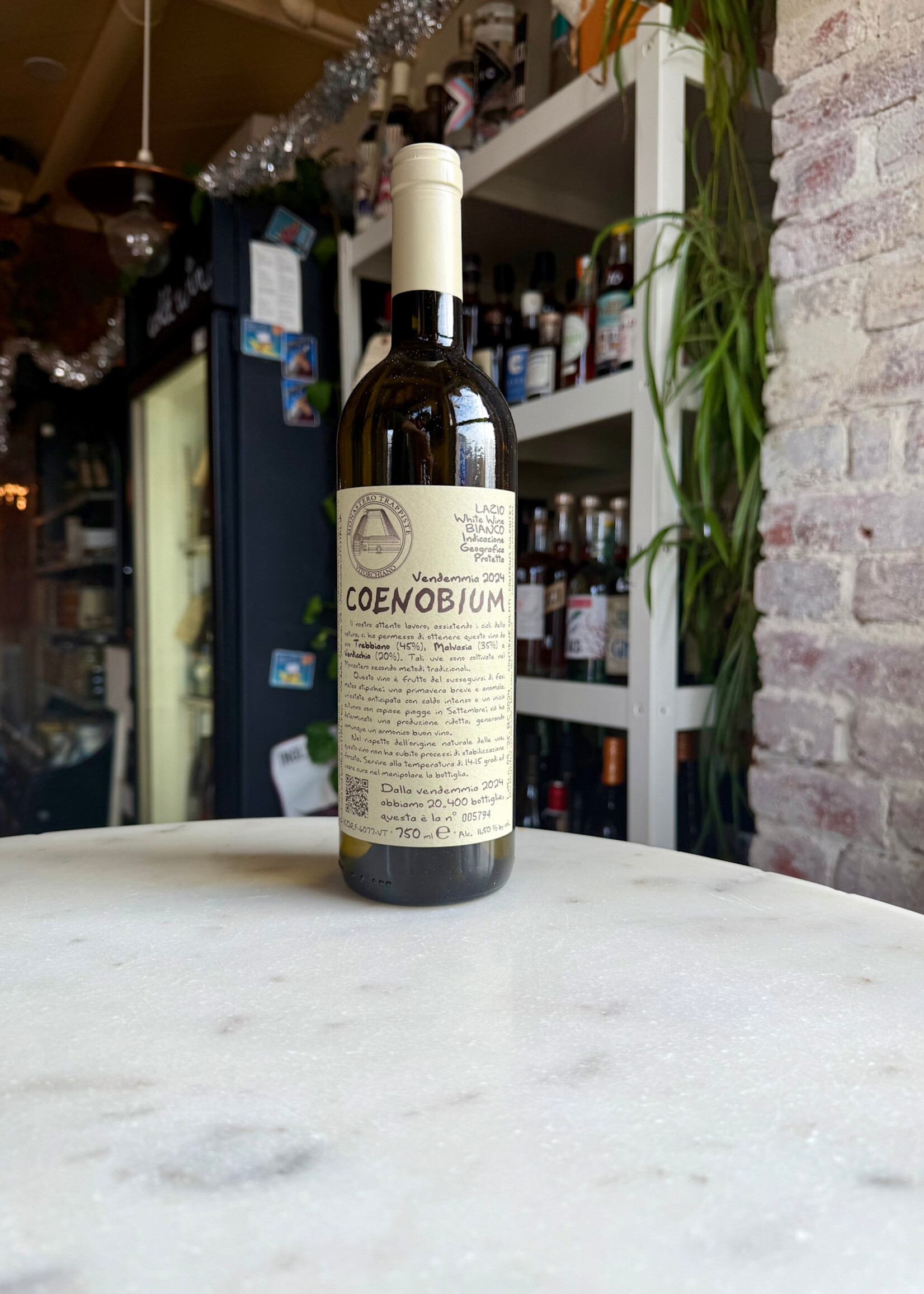 Monastero Suore Cistercensi Vino Tavola Bianco “Coenobium”, Lazio, Italy 2024