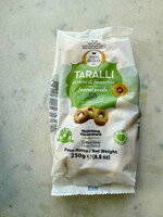 Terre di Puglia  Fennel Taralli 8.8 oz (250g)