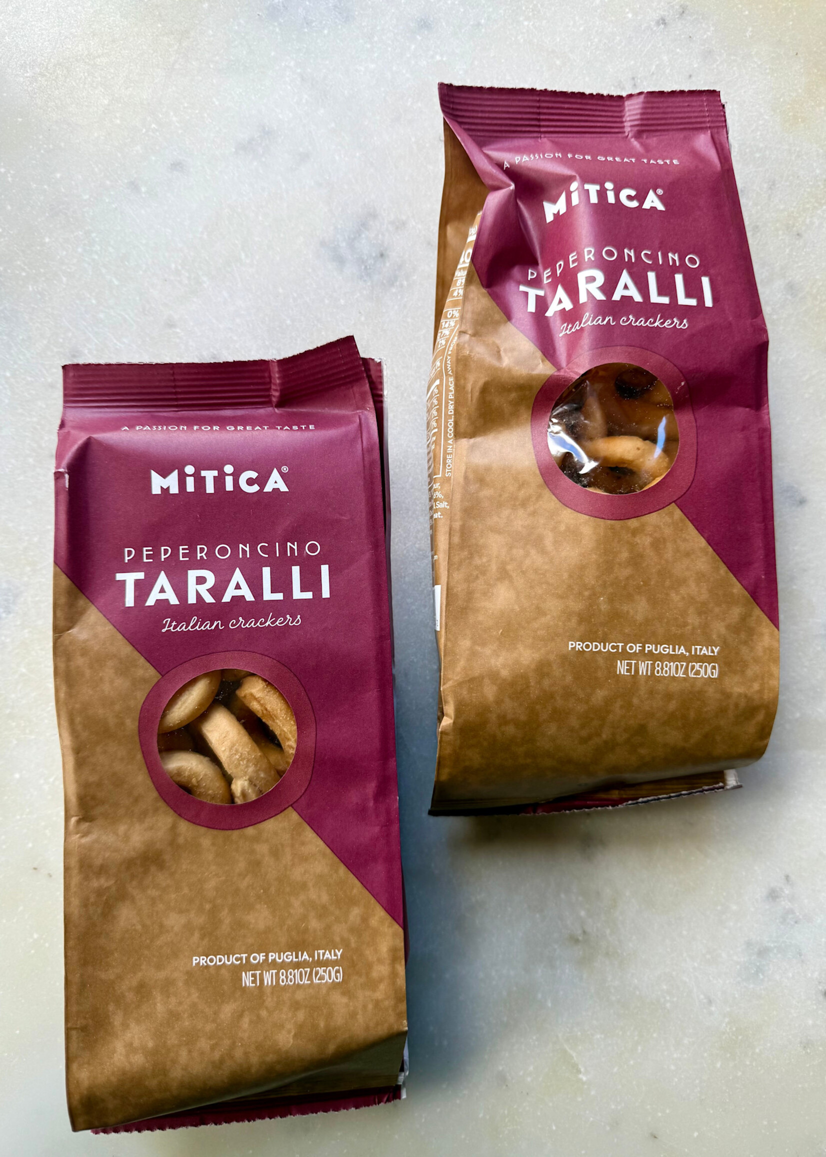 Mitica Peperoncino Taralli, Puglia, Italy 8.810 oz (250g)