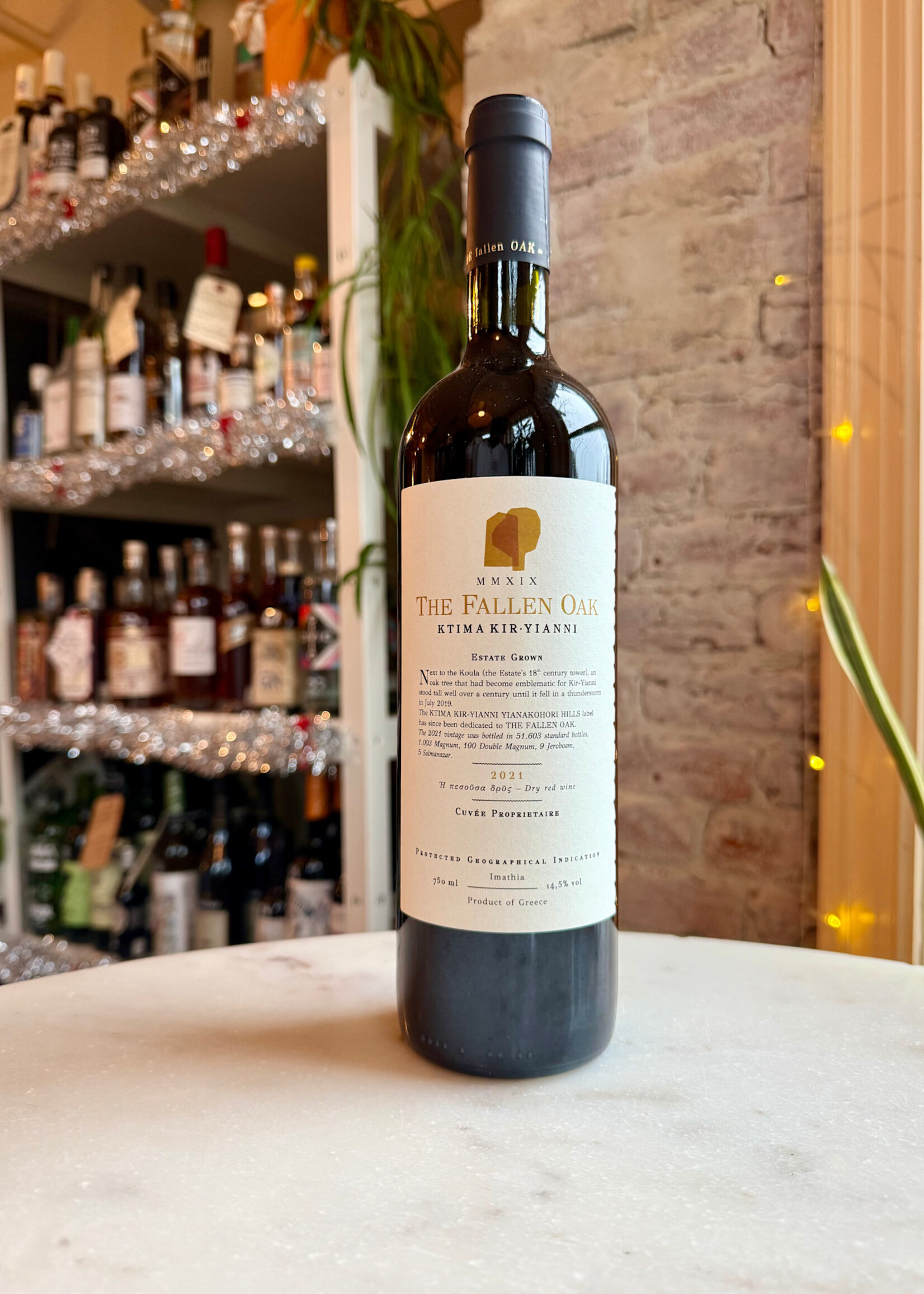 Ktima Kir-Yianni, The Fallen Oak, PGI Imathia, Greece  2021