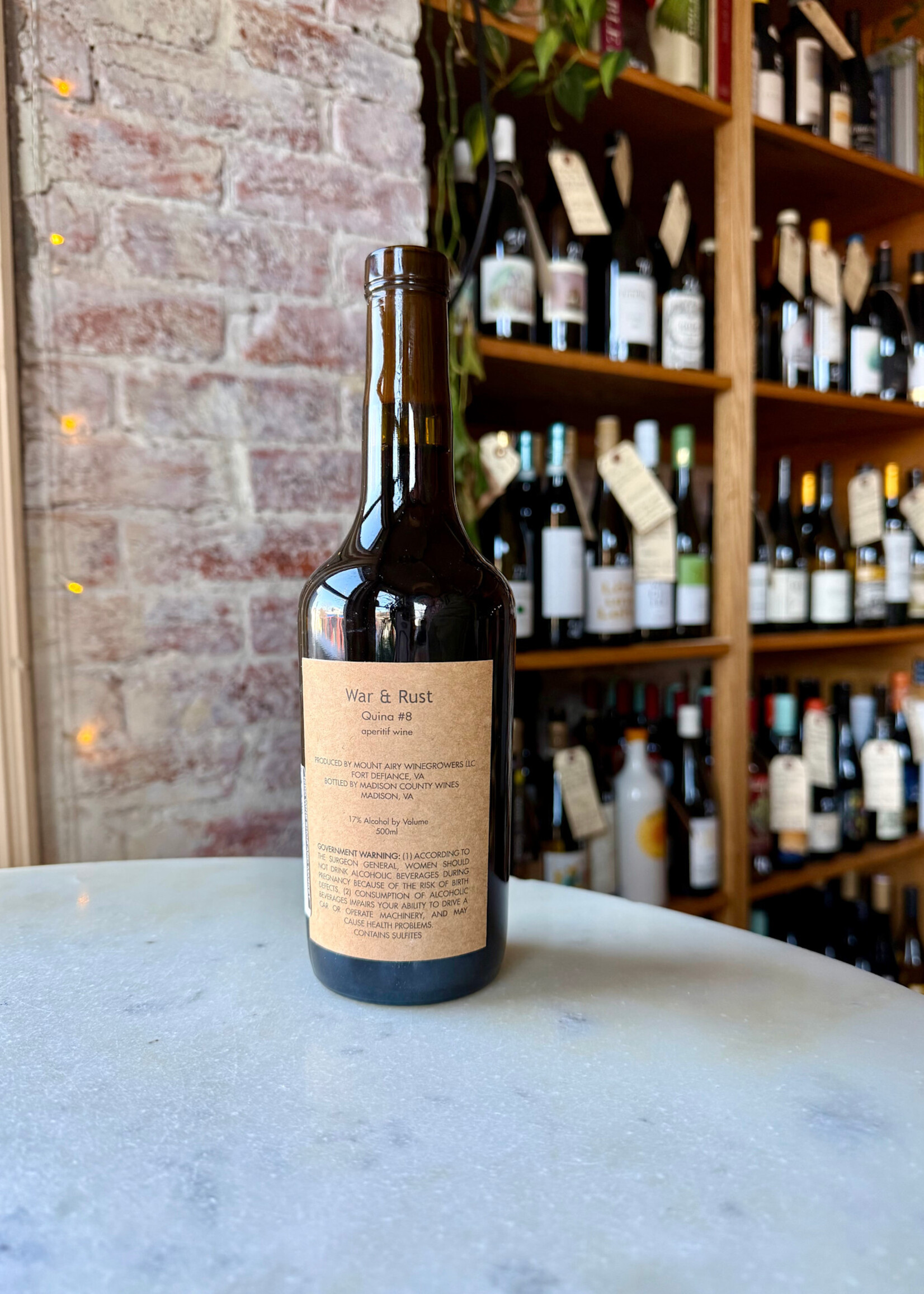 War & Rust Quinquina #8, Virginia